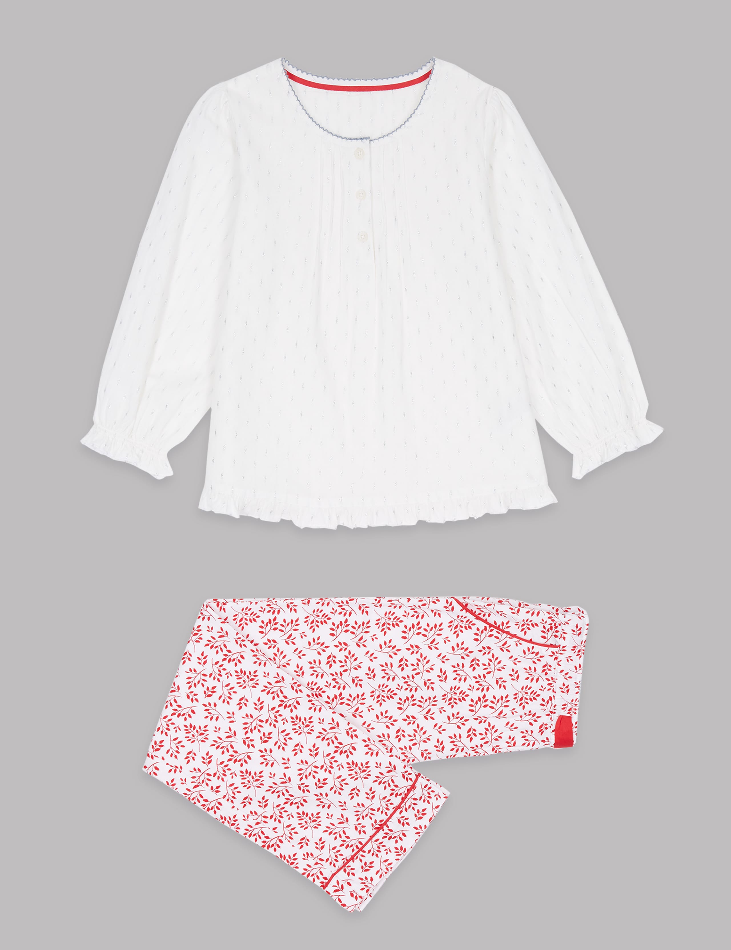 Frill Pyjamas (1-16 Years) 1 of 4