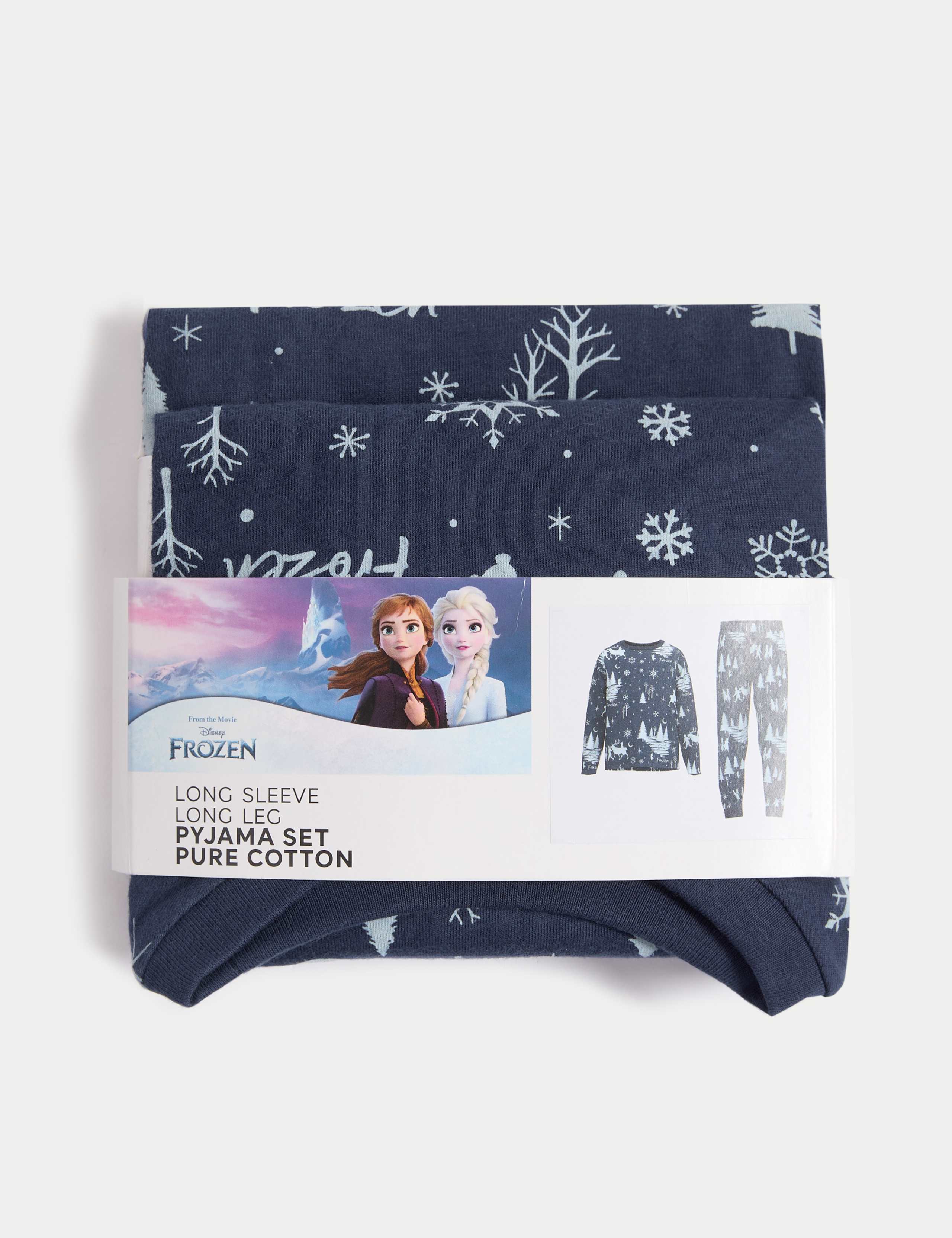Pure Cotton Disney Frozen™ Pyjamas (2-8 Yrs) 3 of 3