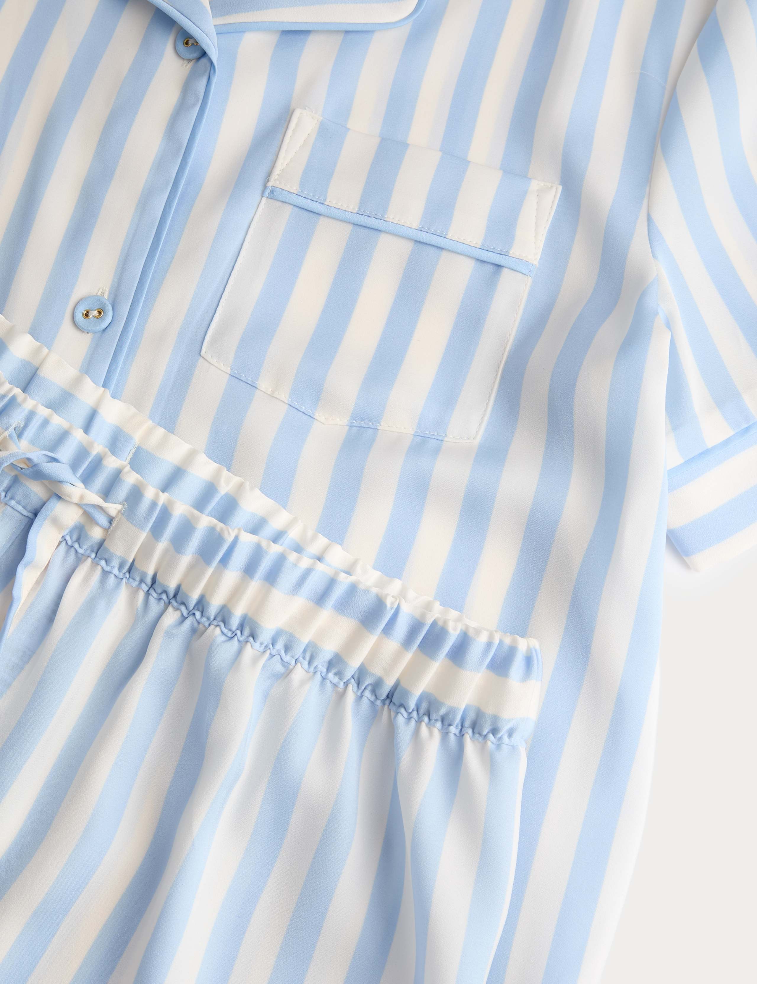 Satin Striped Pyjamas (3-16 Yrs) 2 of 2
