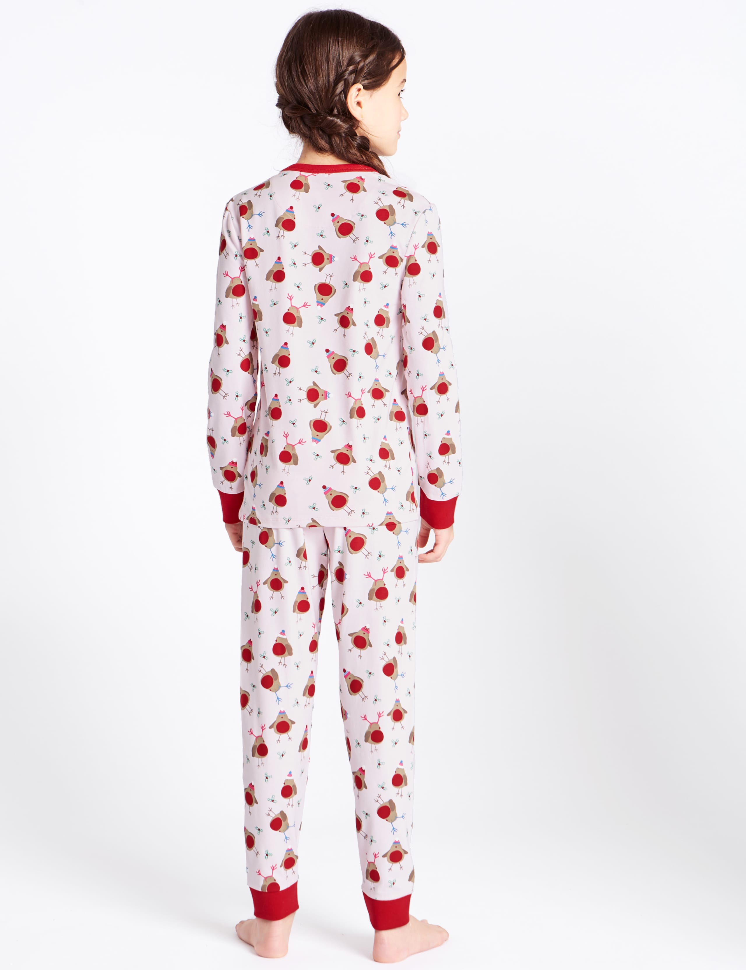 All Over Print Cotton Pyjamas with Stretch (1-16 Years) 3 of 6