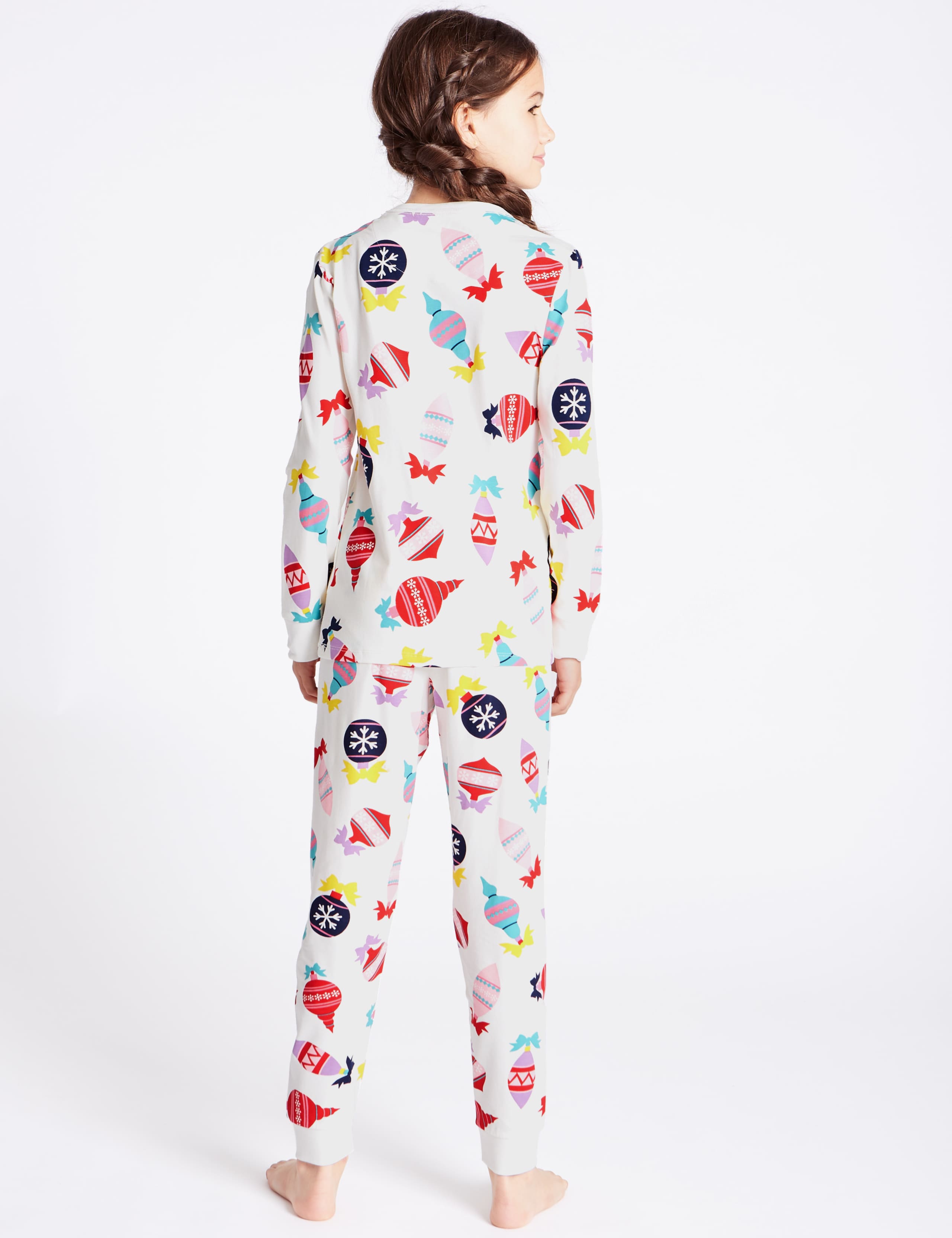 All Over Print Cotton Pyjamas with Stretch (1-16 Years) 3 of 6