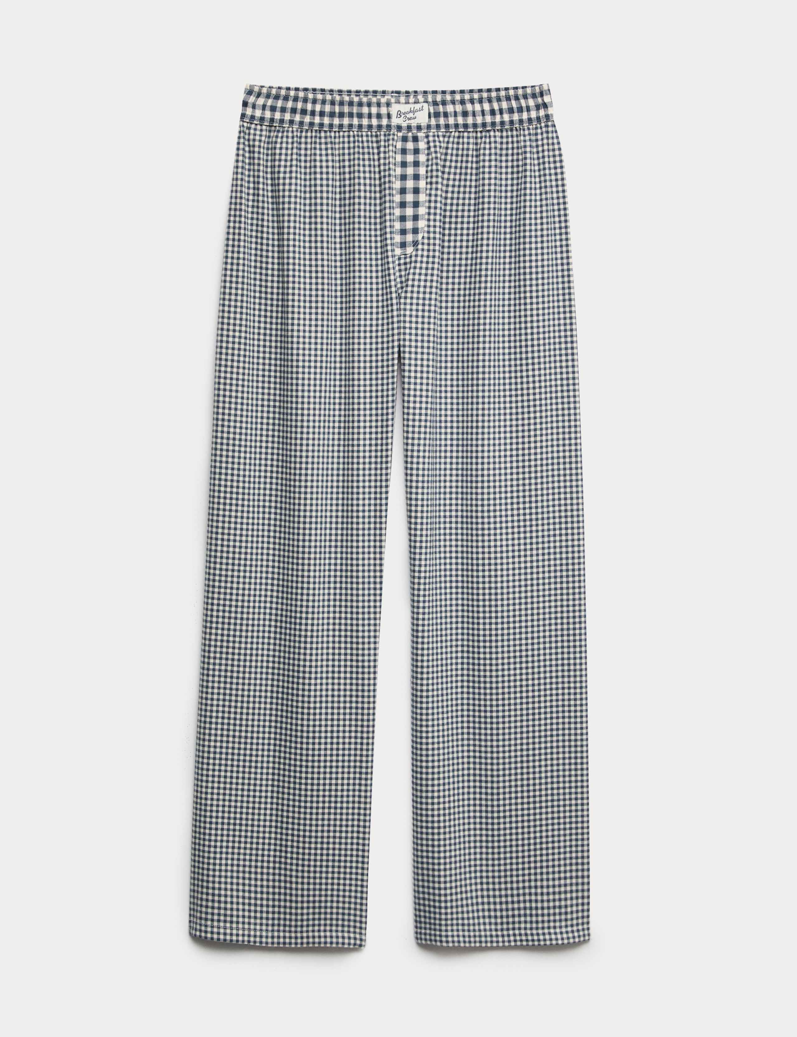 Pure Cotton Gingham Pyjama Bottoms (6-16 Yrs) 2 of 3