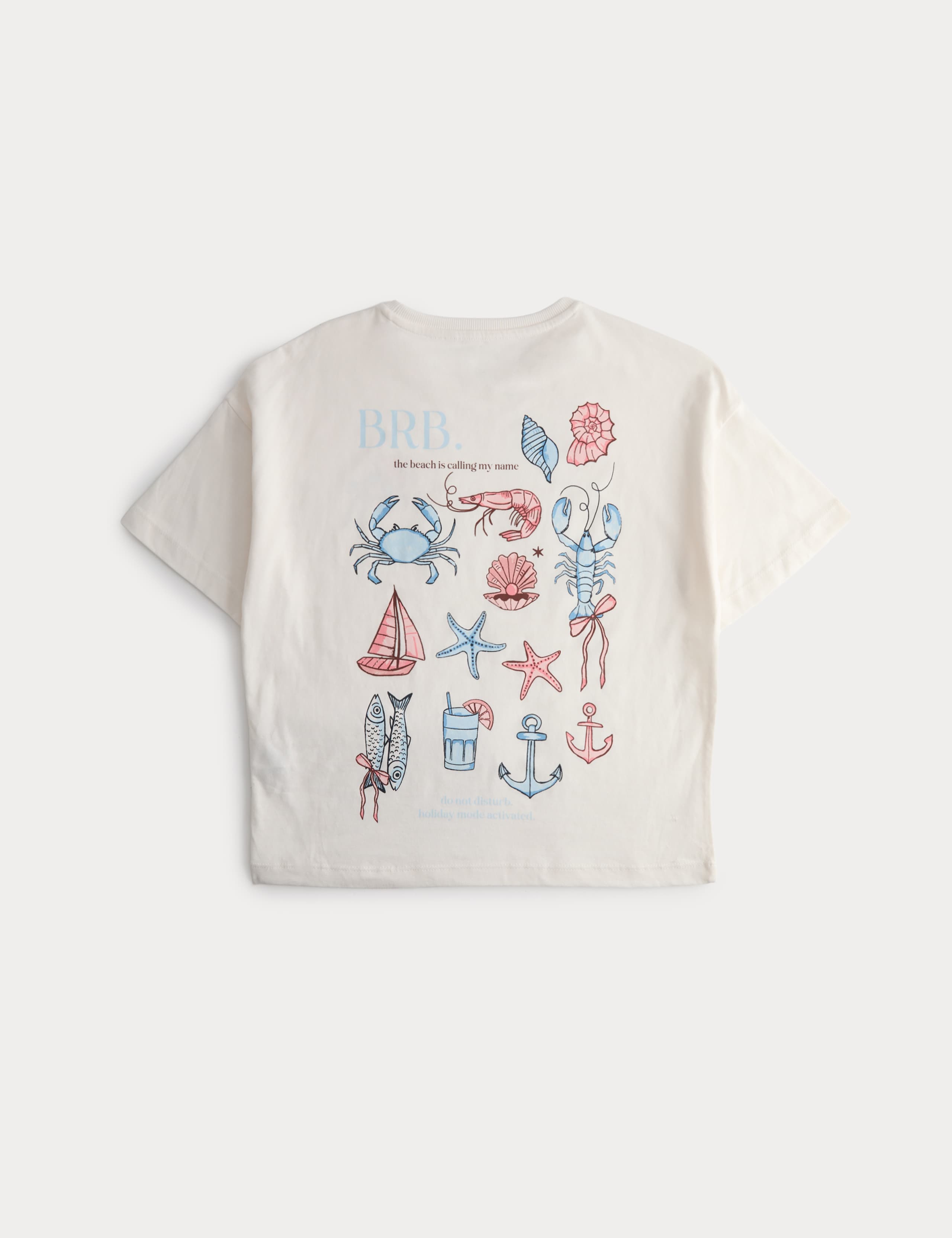 2pk Pure Cotton Shell and Stripe Pyjamas (6-16 Yrs) 2 of 3