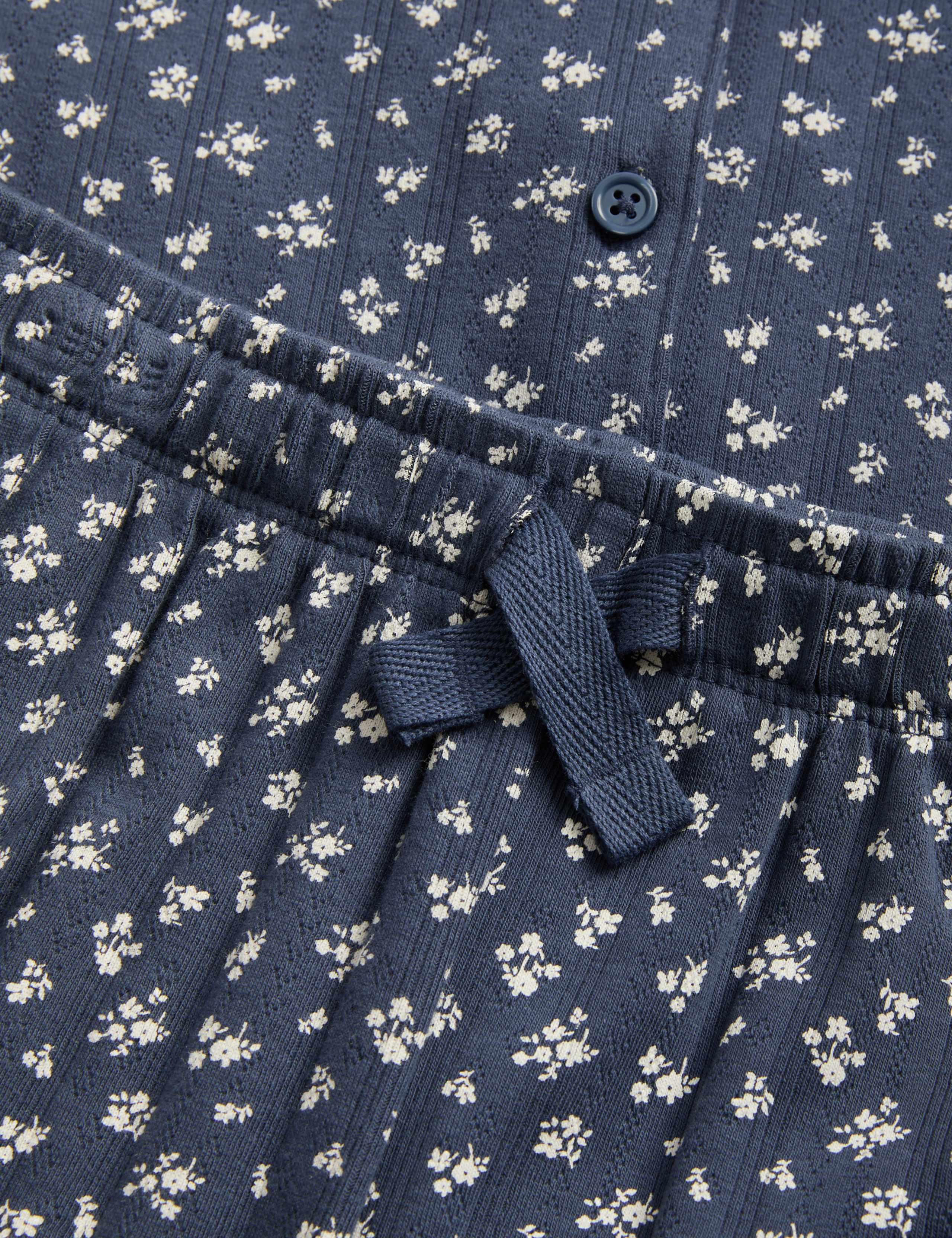 Cotton Rich Floral Short Pyjamas (6-16 Yrs) 2 of 2