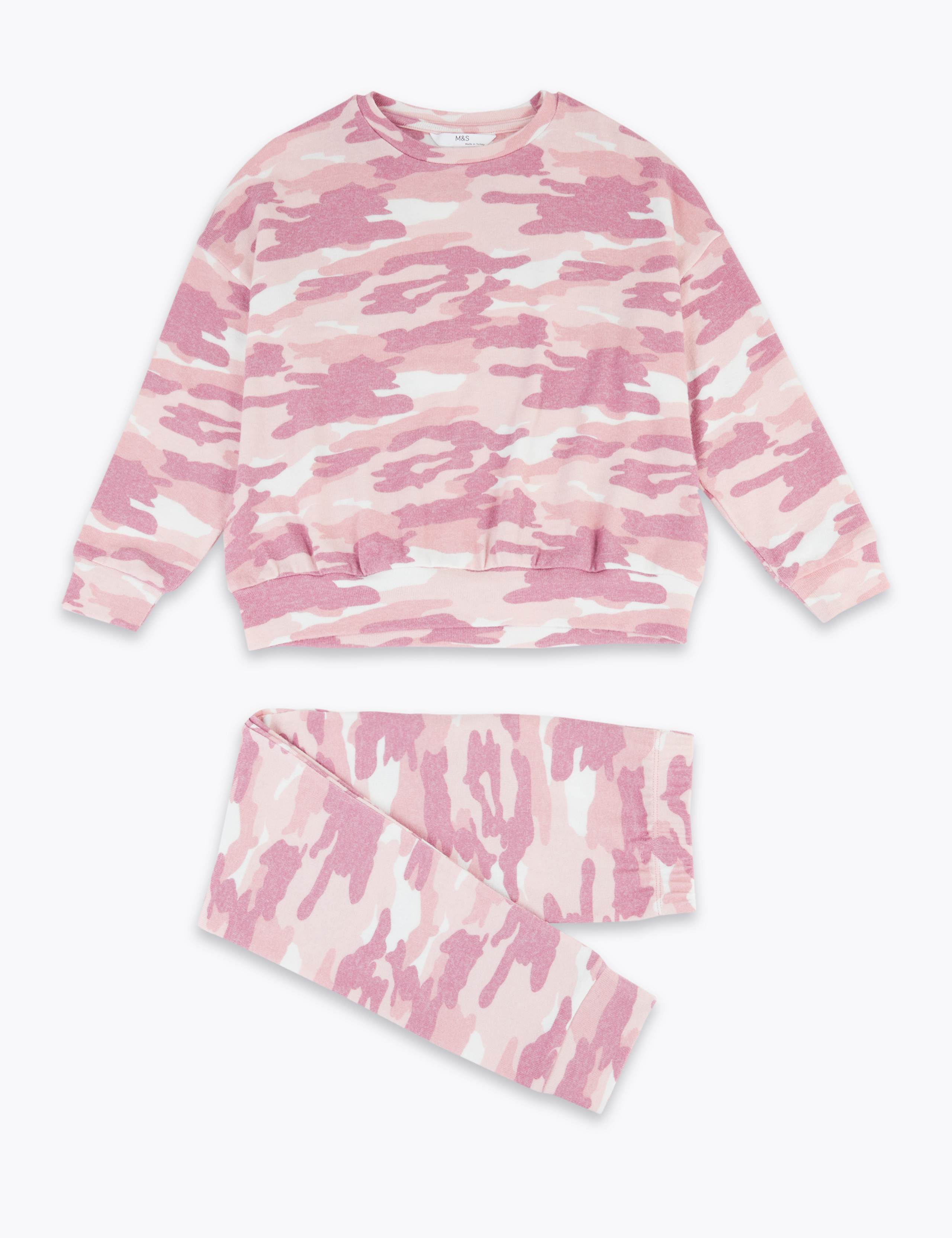 Camouflage Lounge Pyjama Set (6-16 Yrs) 2 of 4