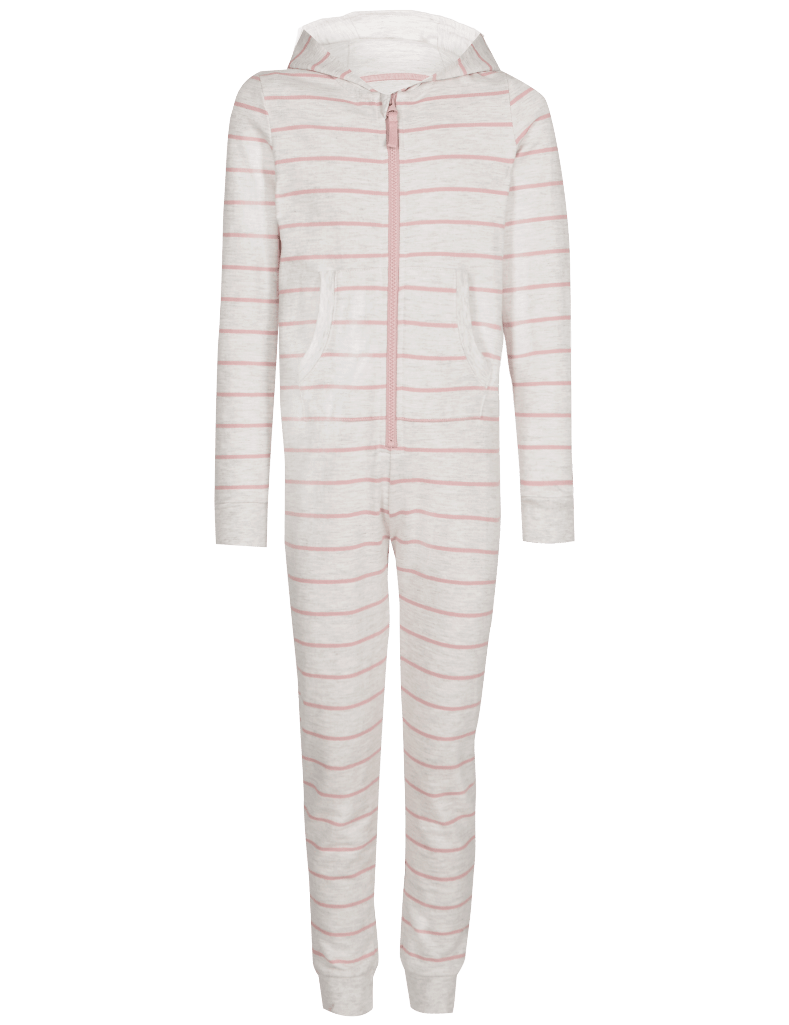Cotton Rich Striped Hooded Onesie (1-16 Years) 6 of 7
