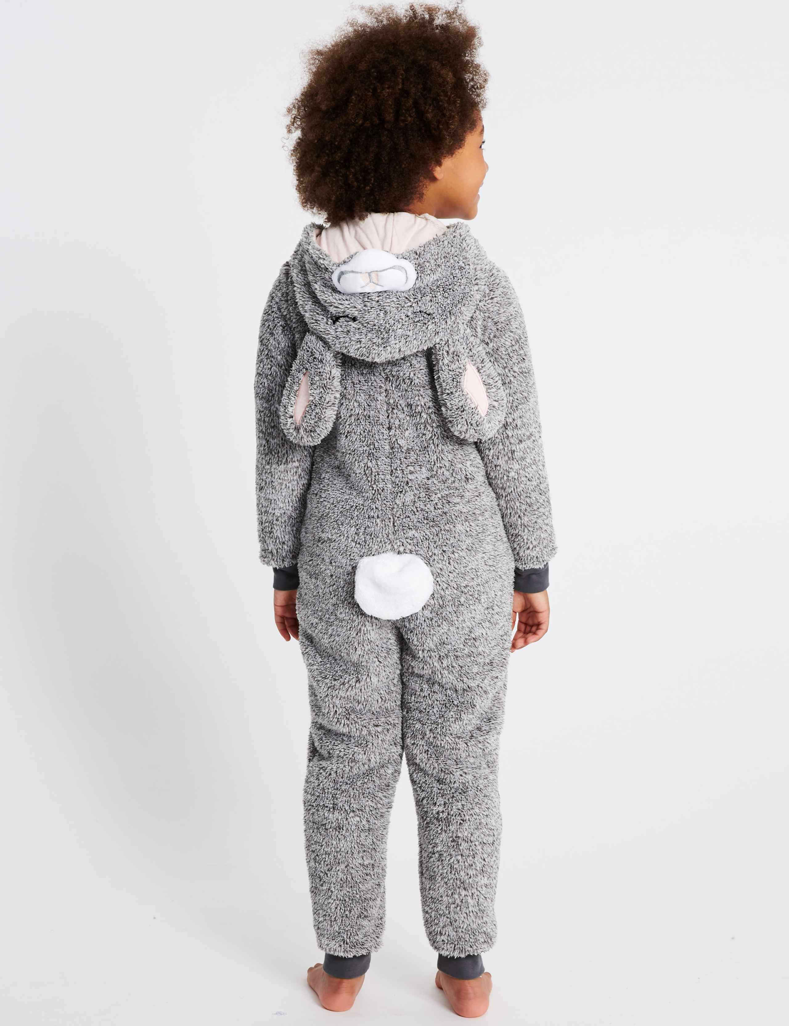 Bunny Hooded Onesie (1-16 Years) 4 of 8