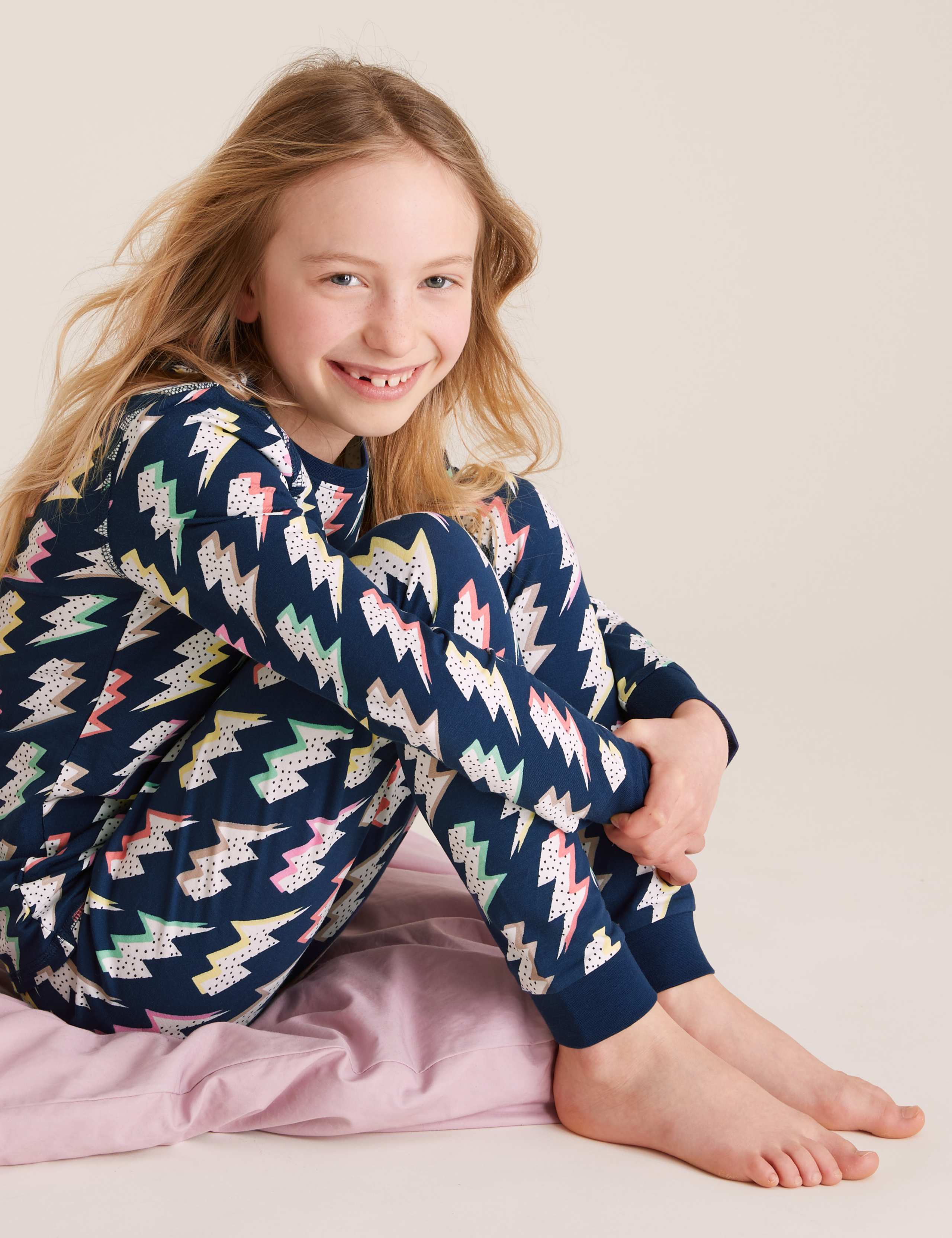 Cotton Printed Pyjama Set (7-16 Yrs) 1 of 4