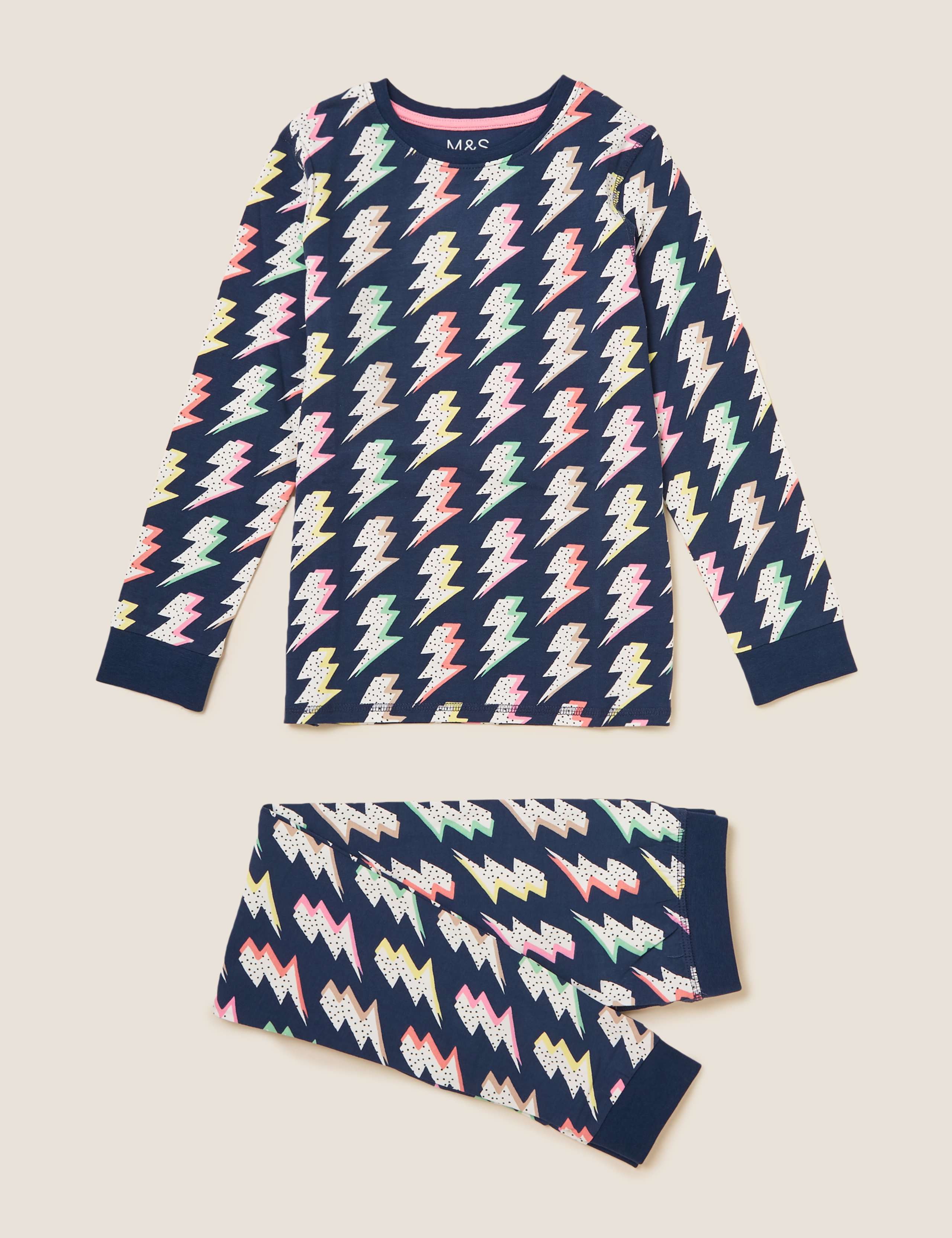Cotton Printed Pyjama Set (7-16 Yrs) 2 of 4