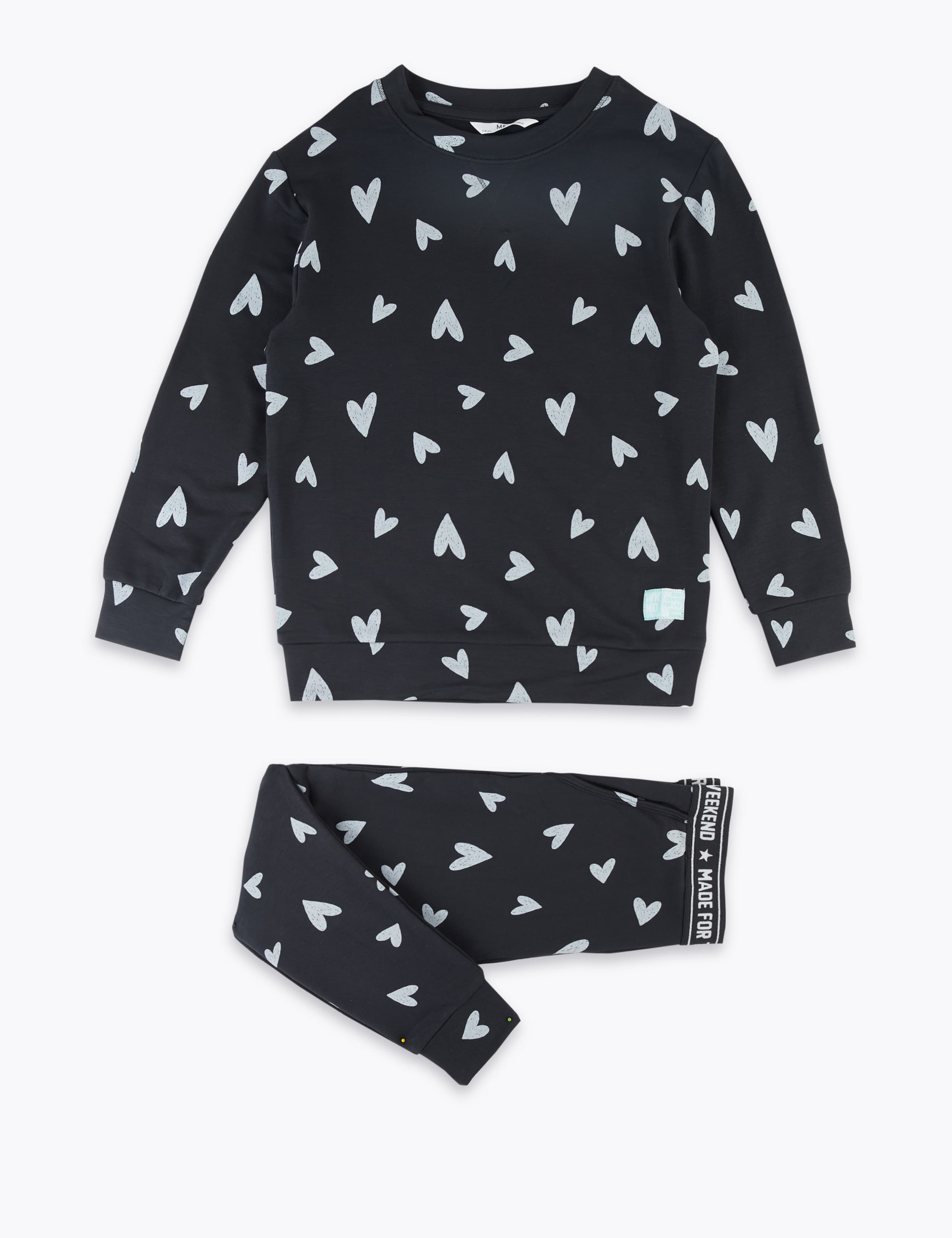 Flexifit™ Heart Pyjama Set (6-16 Years) 2 of 4