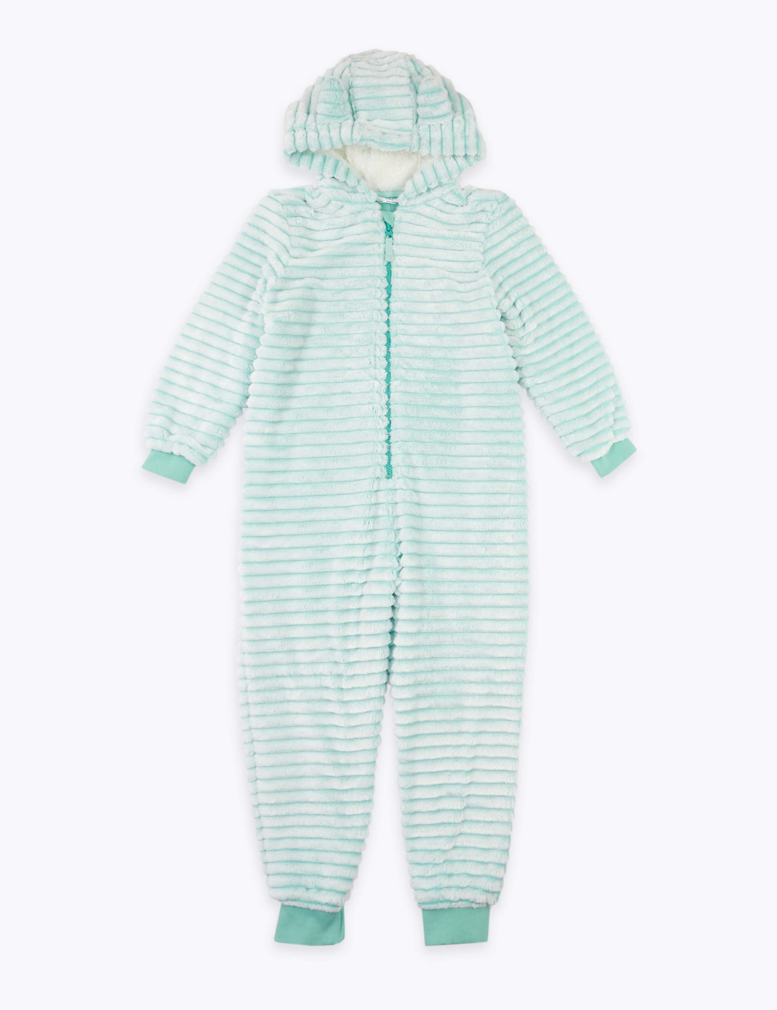 Carved Fleece Cat Onesie (6-16 Yrs) 2 of 4