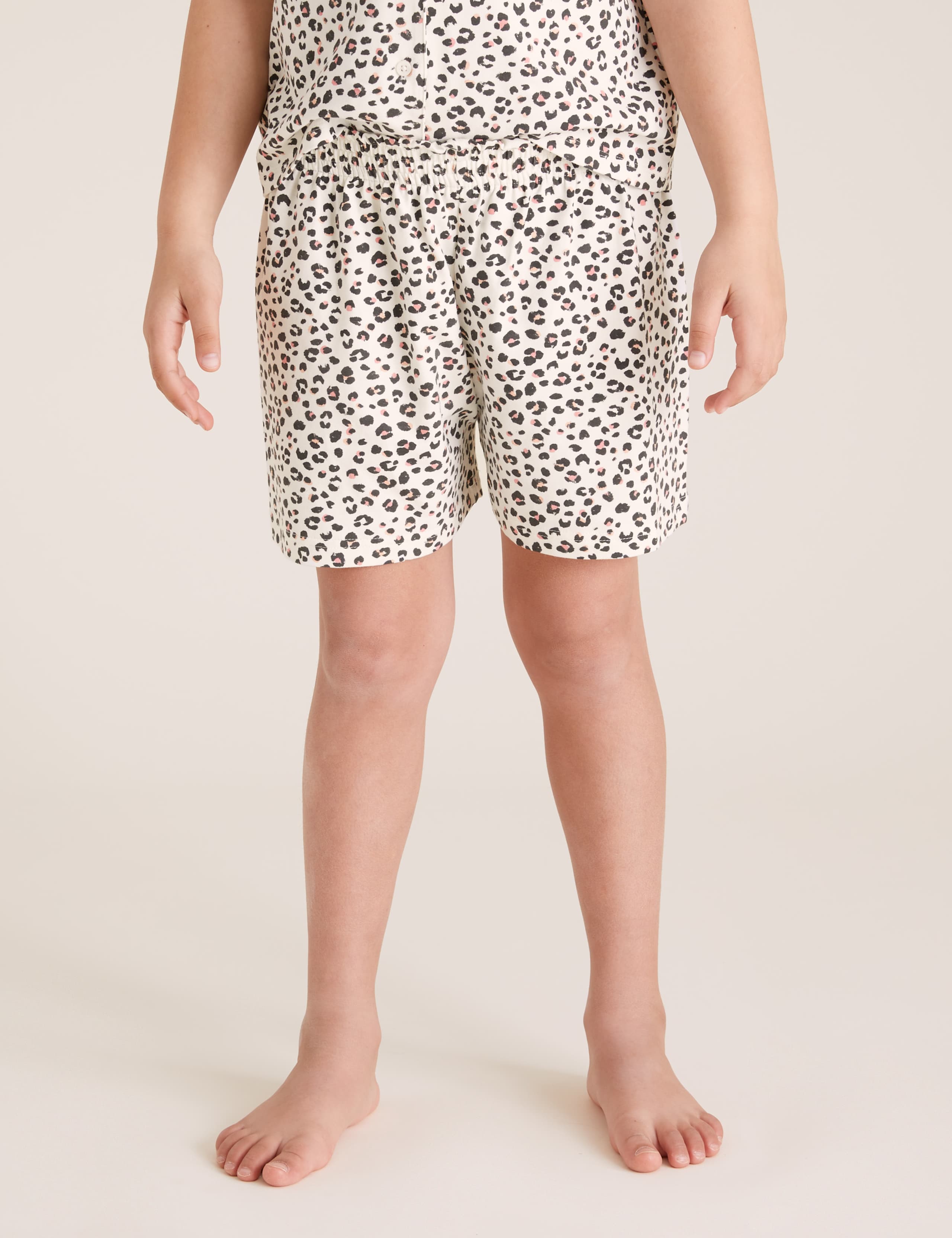 Cotton Leopard Short Pyjama Set (6-16 Yrs) 4 of 4