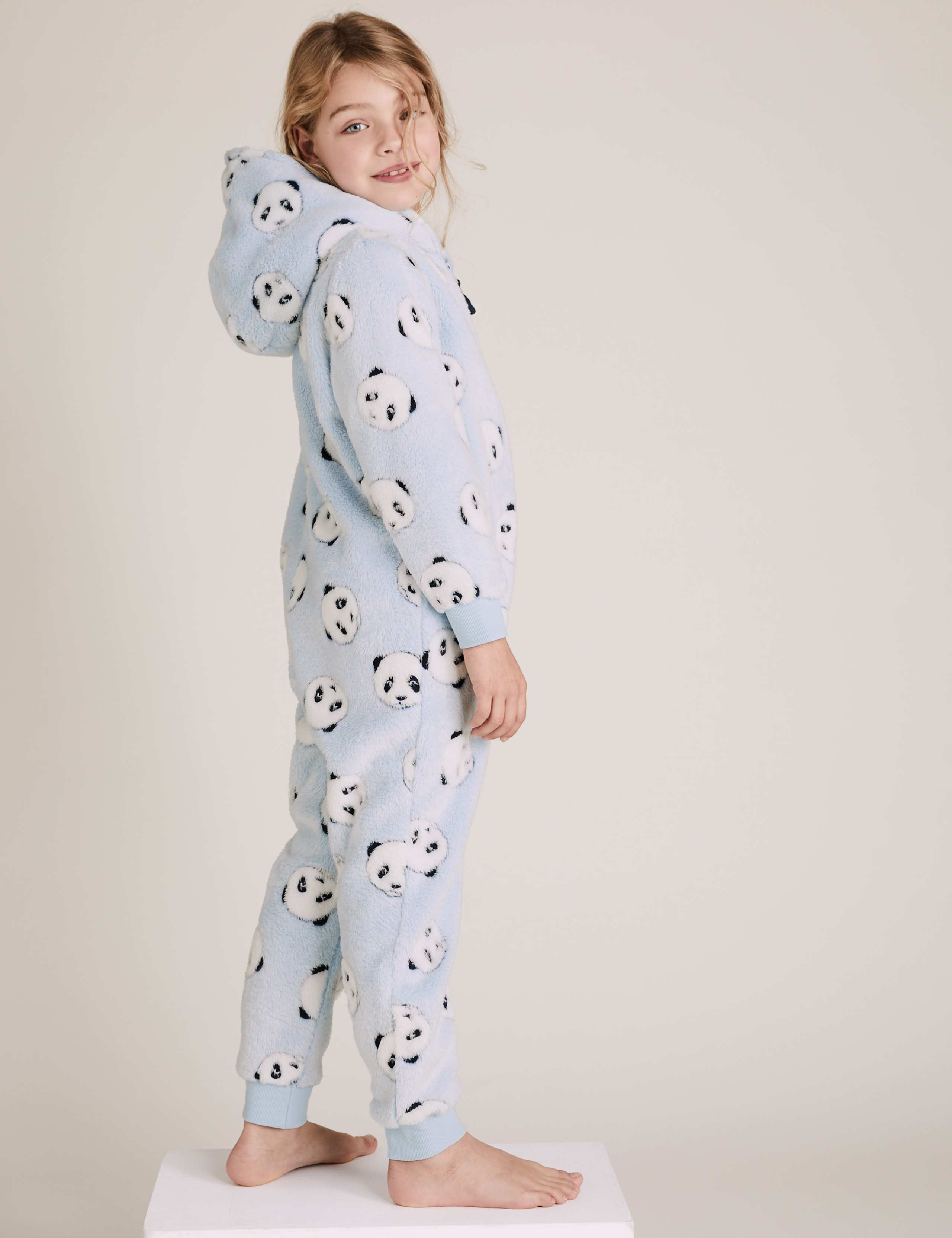 Fleece Panda Onesie (6-16 Yrs) 4 of 4