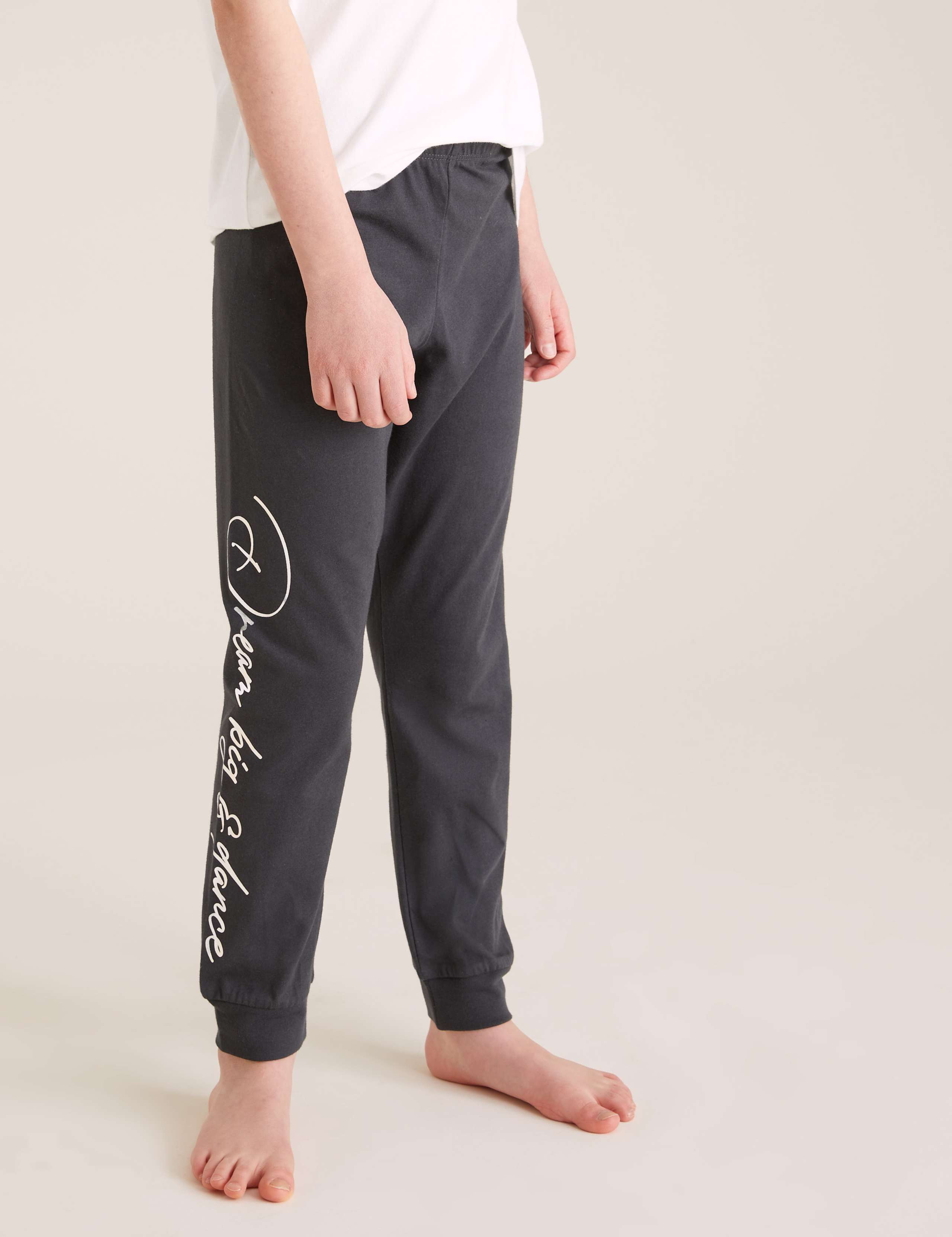 Pure Cotton Dance Print Pyjamas (6-16 Yrs) 4 of 5