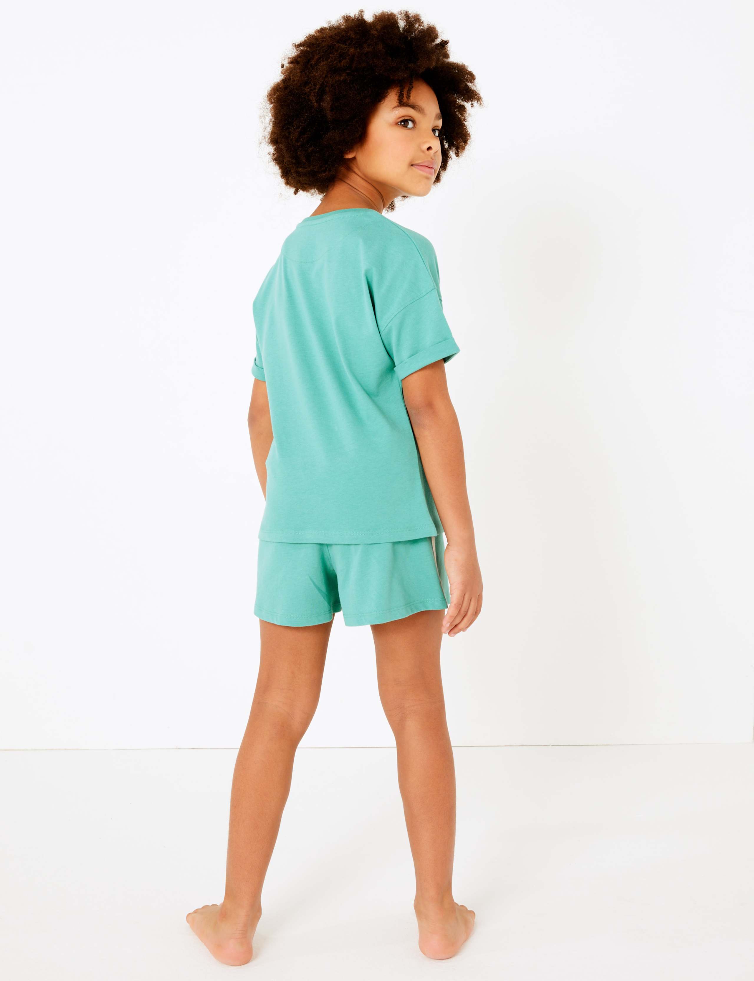 Cotton Snoopy™ Print Short Pyjamas (6-16 Yrs) 3 of 4