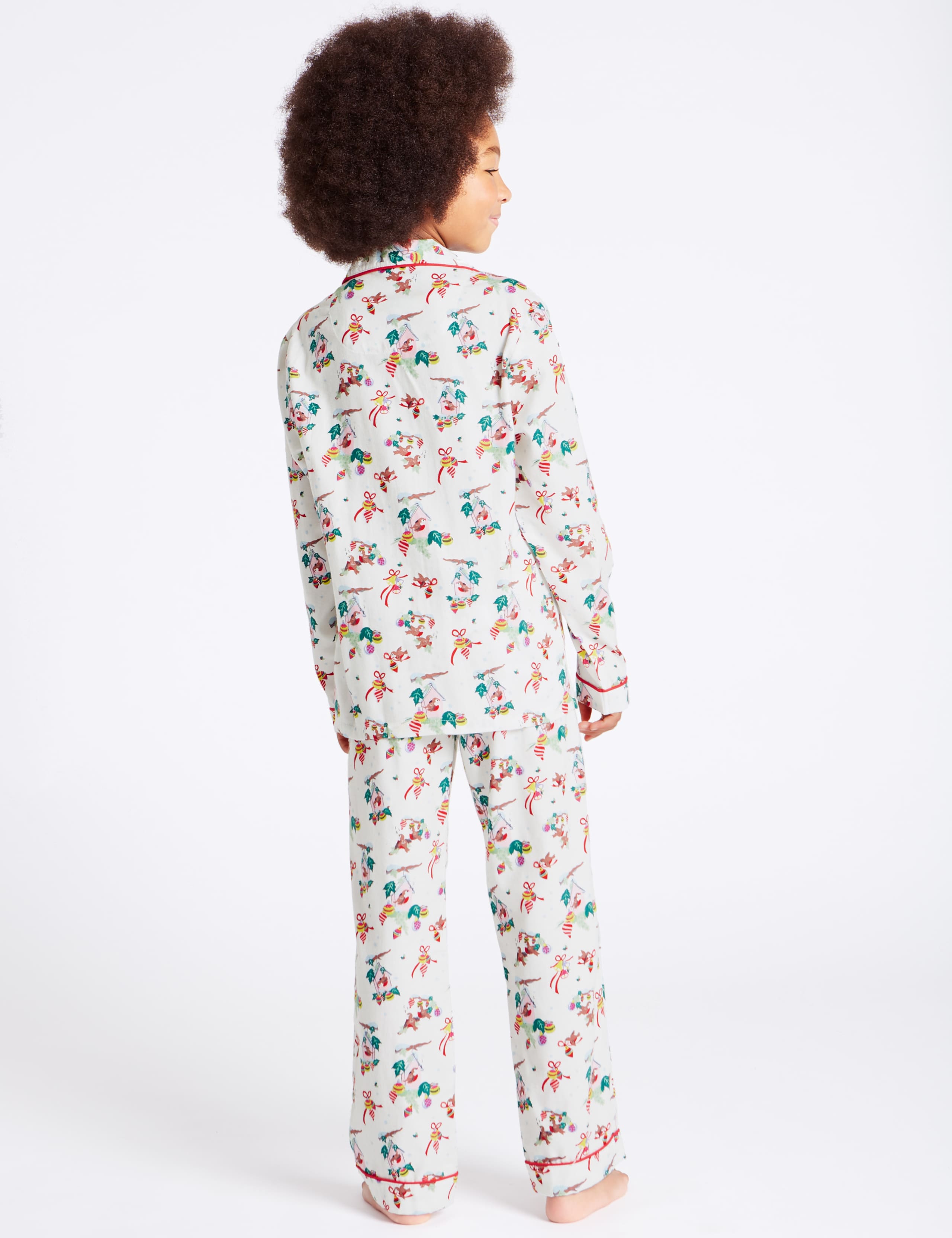 Pure Cotton Robin Pyjamas (1-16 Years) 3 of 5