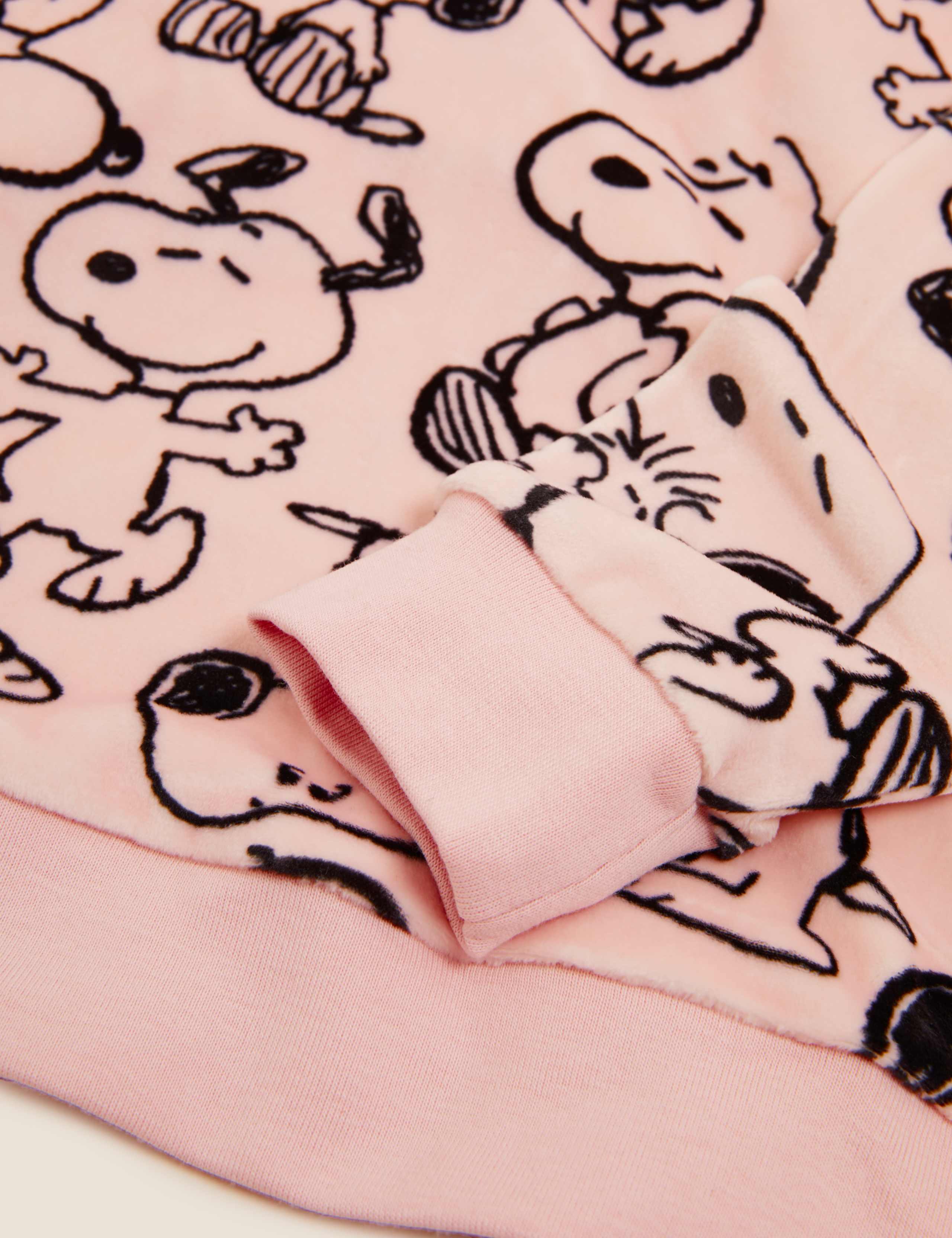 Snoopy™ Velour Pyjama Set (6-16 Yrs) 5 of 5