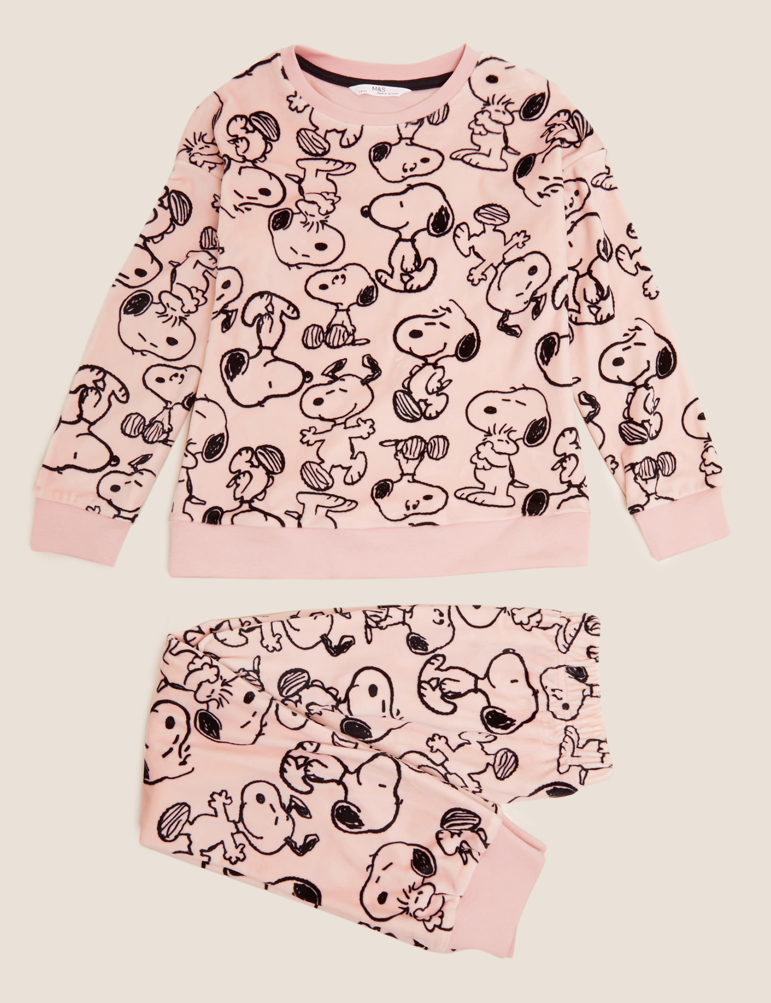 Snoopy™ Velour Pyjama Set (6-16 Yrs) 2 of 5