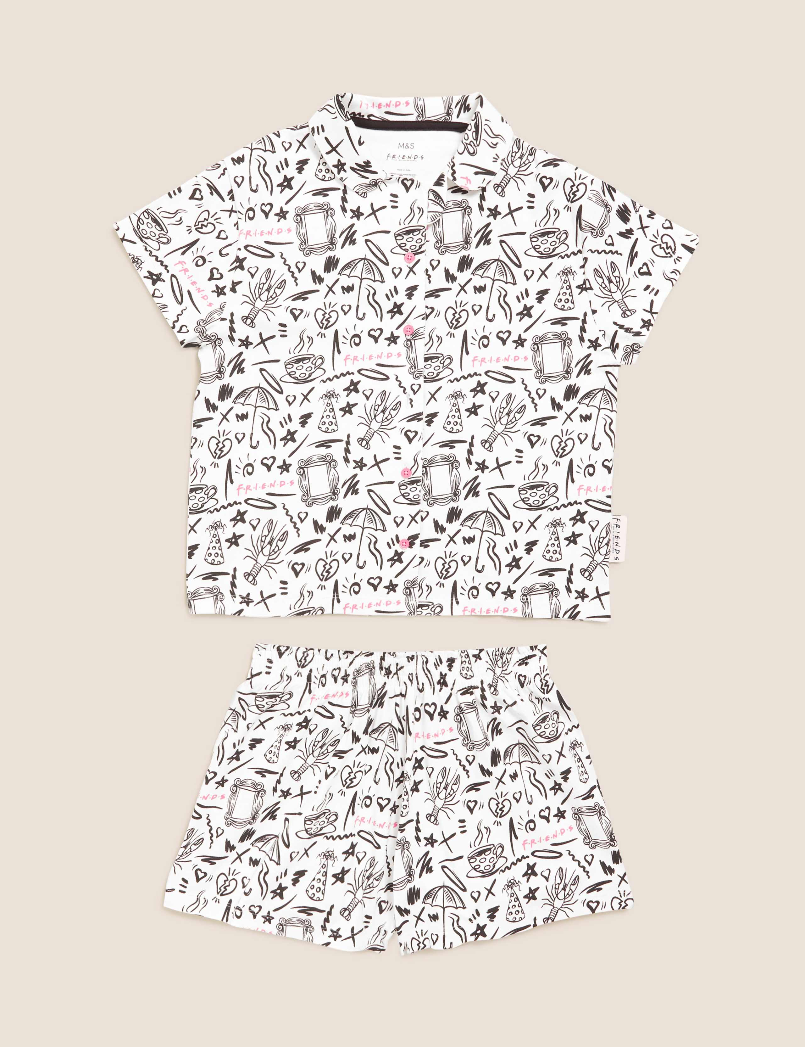 Friends™ Short Pyjama Set (8-16 Yrs) 2 of 5