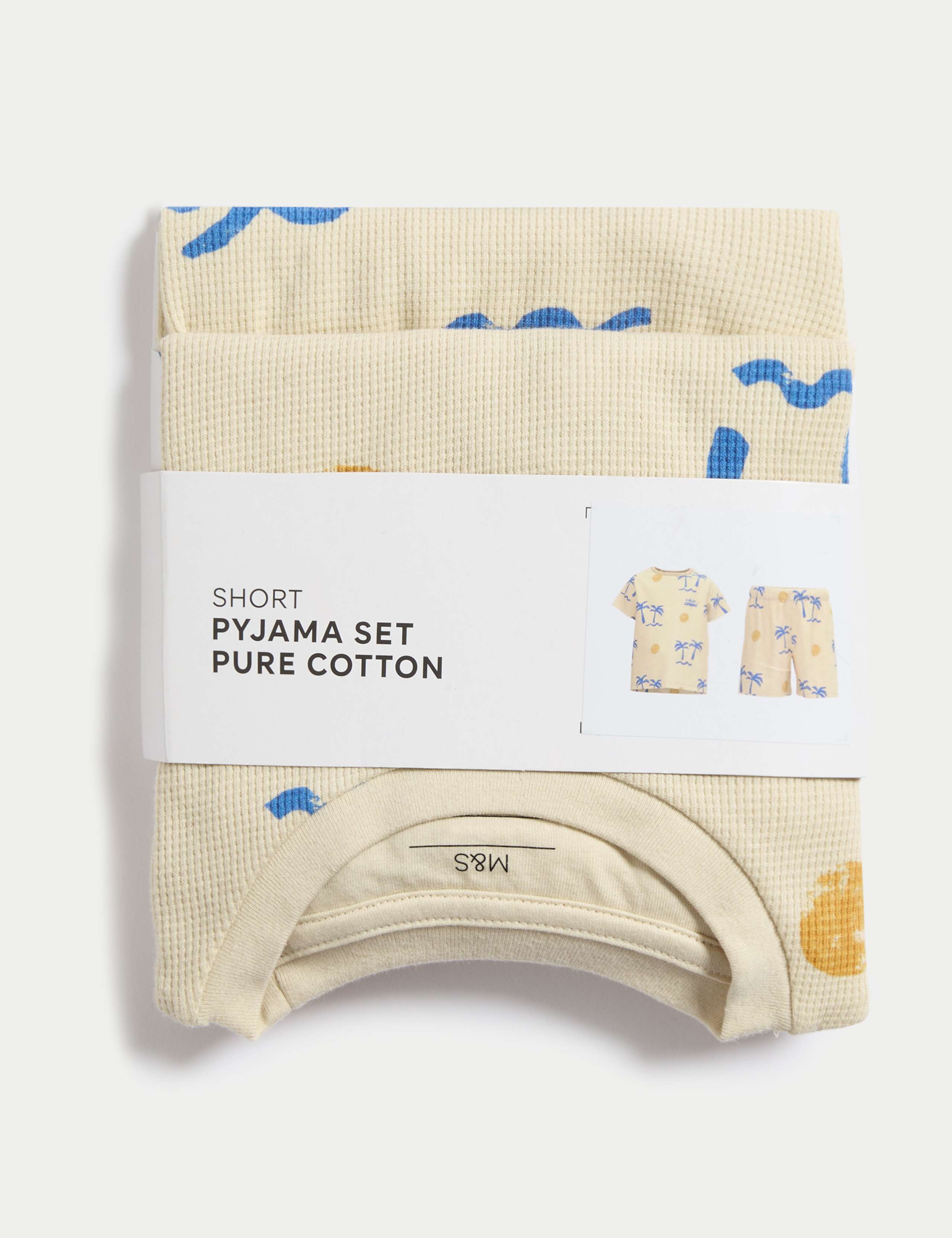 Pure Cotton Tropical Pyjamas (1-8 Yrs) 2 of 2