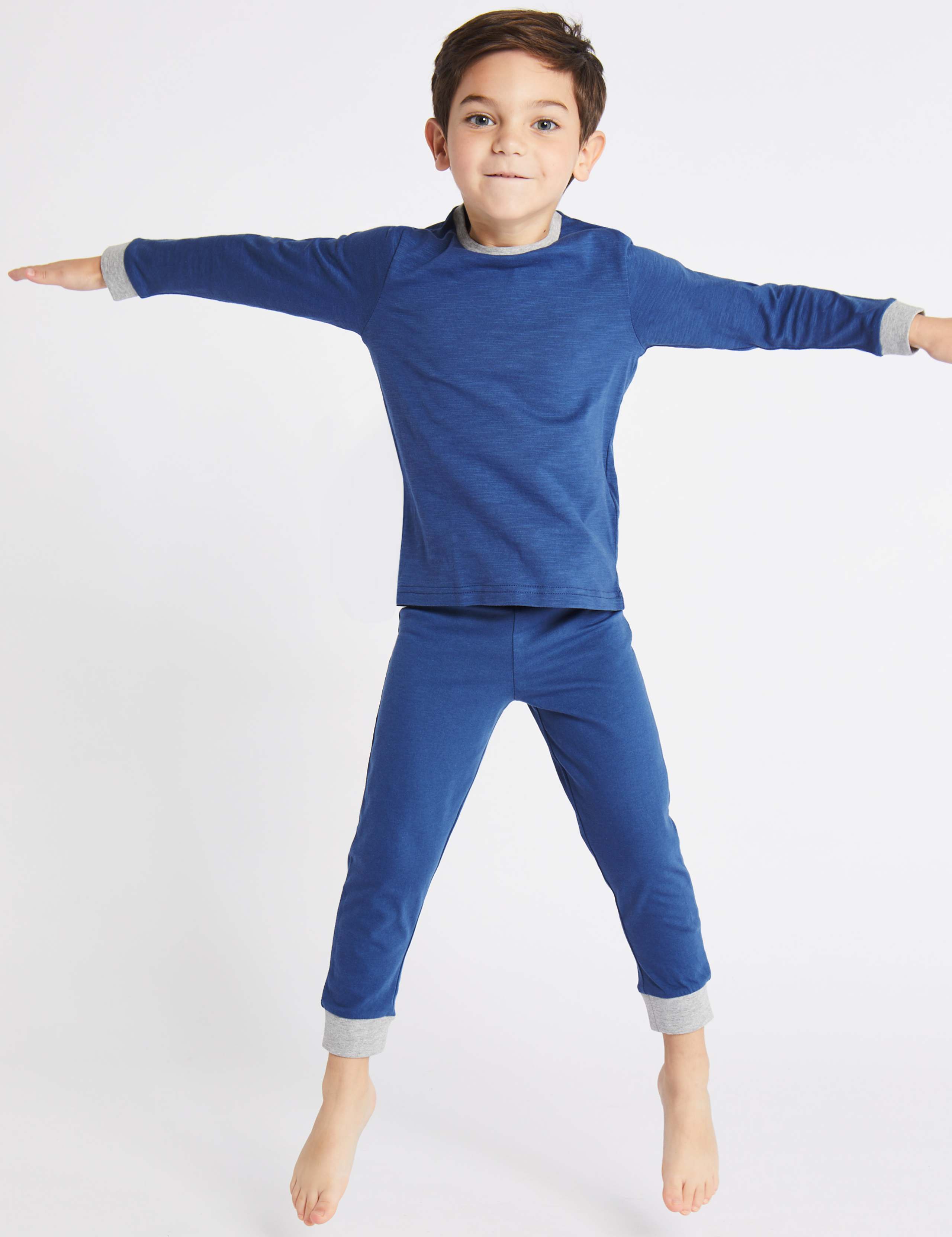 3 Pack Striped Pyjamas (1-7 years) 2 of 6
