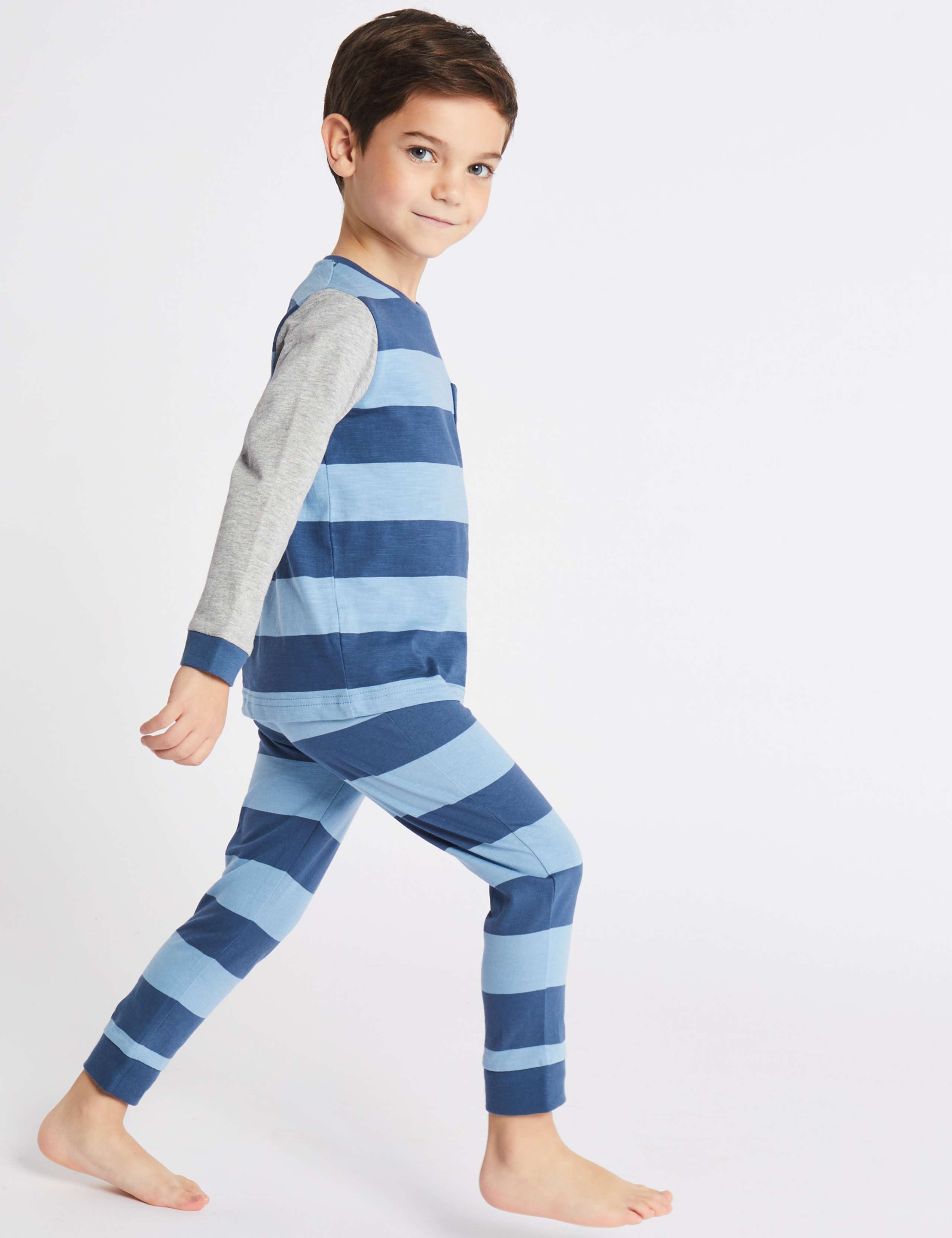 3 Pack Striped Pyjamas (1-7 years) 3 of 6