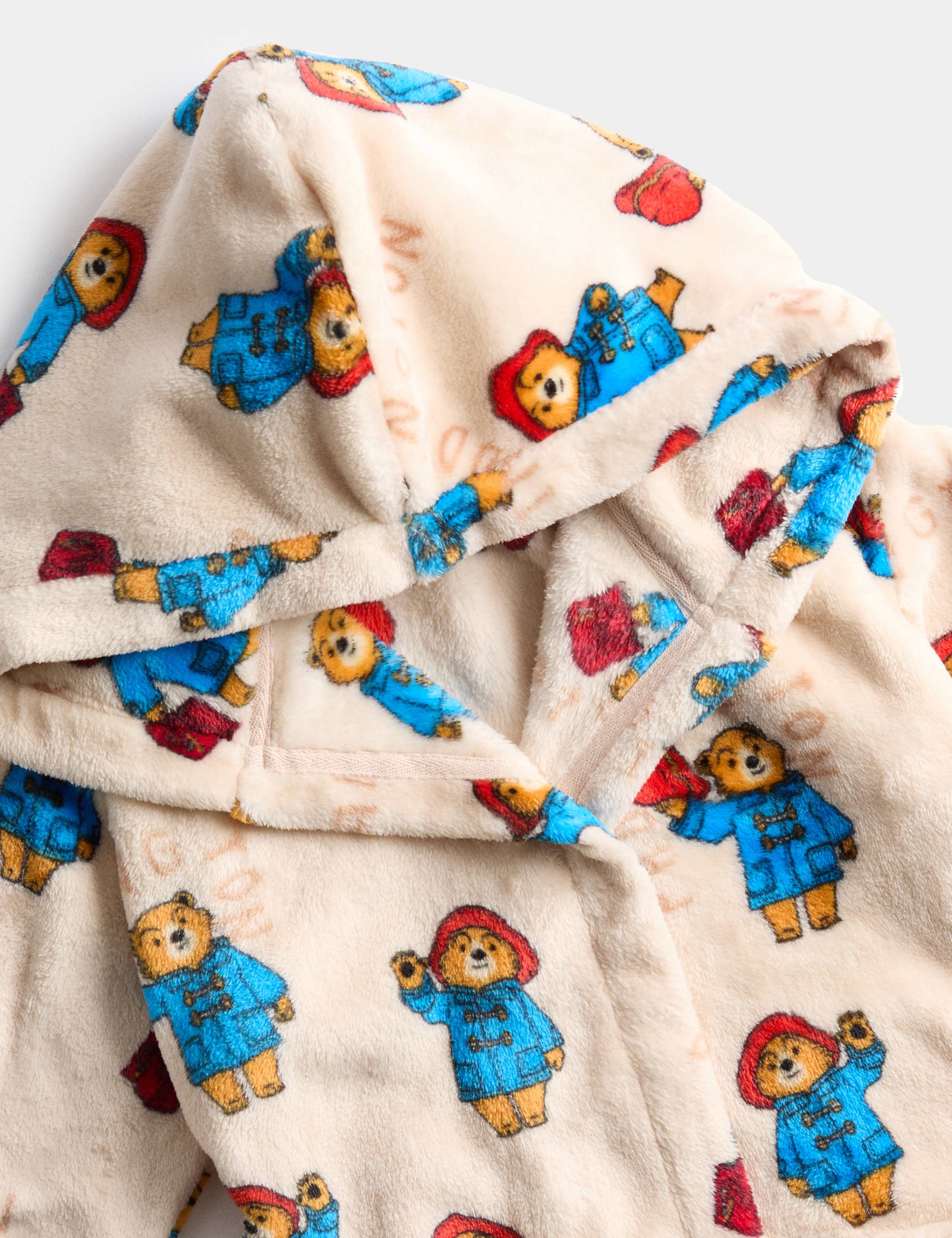 Fleece Paddington™ Hooded Robe (1-8 Yrs) 2 of 2