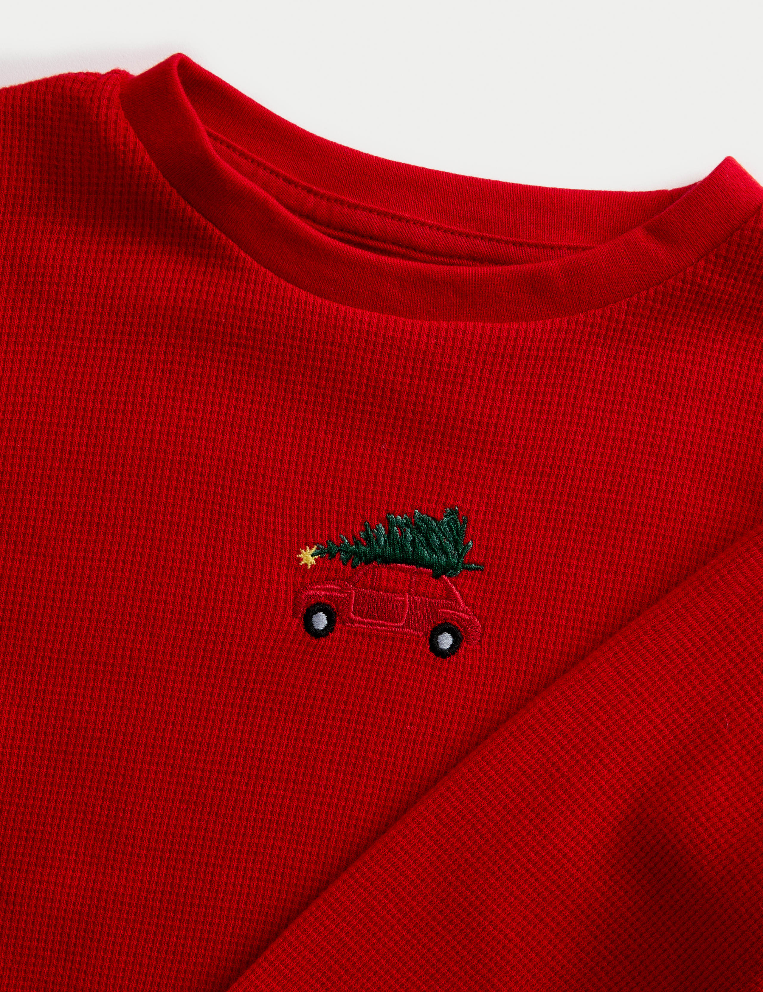Christmas Car Gingham Pyjamas (1-8 Yrs) 3 of 3