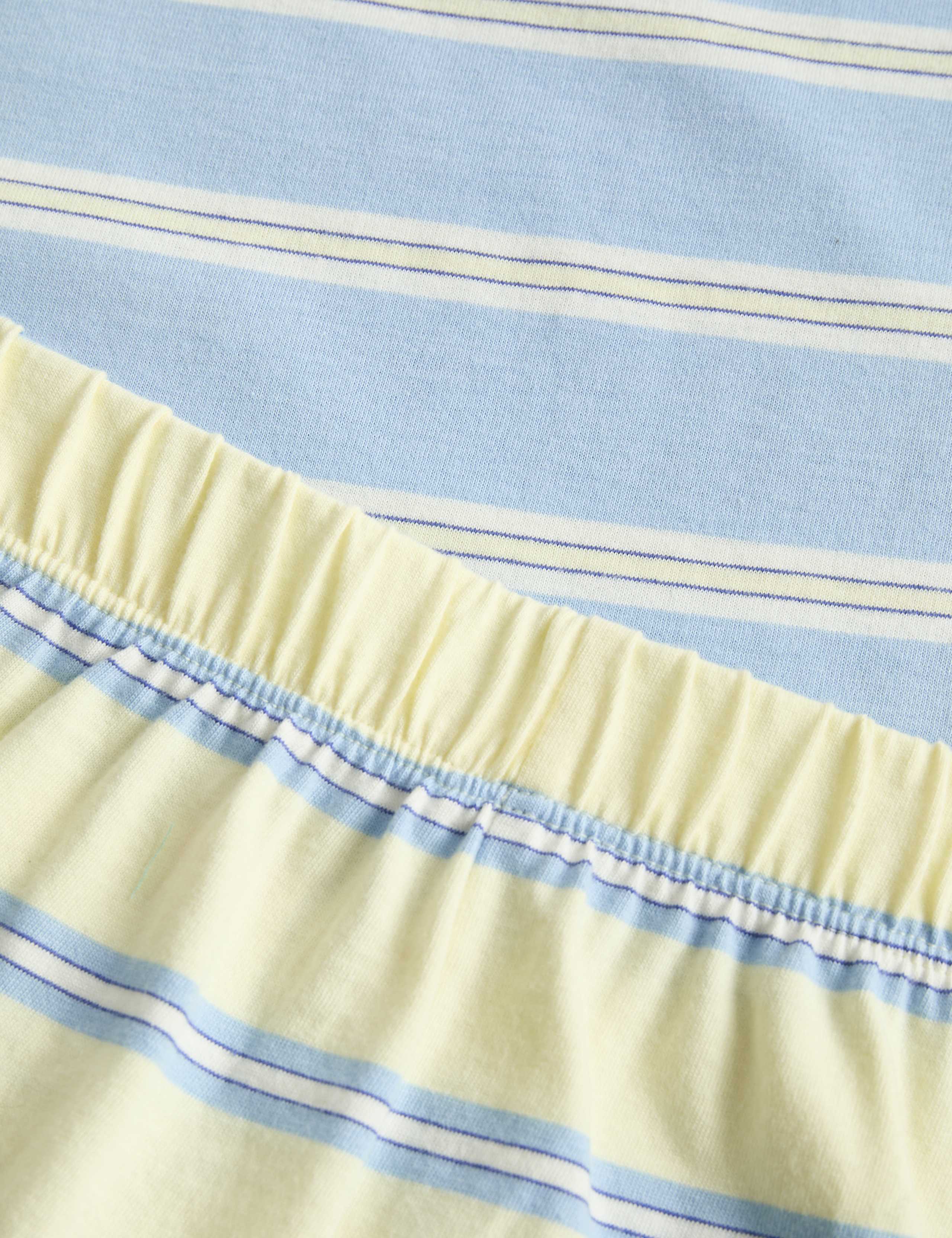 2 Pack Pure Cotton Striped Pyjama Sets (1-8 Yrs) 2 of 2