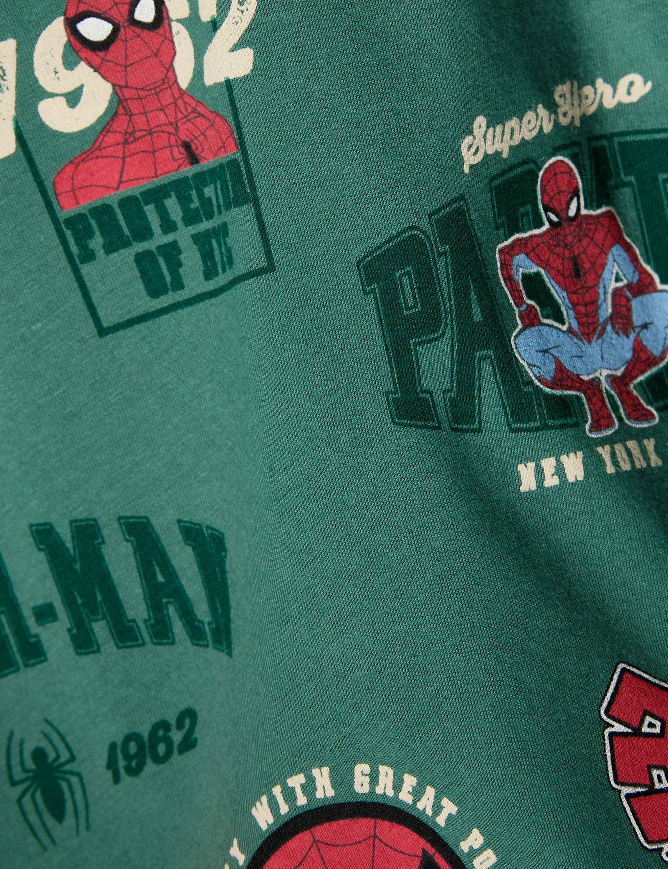 Pure Cotton Spider-Man™ Pyjamas (1-8 Yrs) 3 of 3