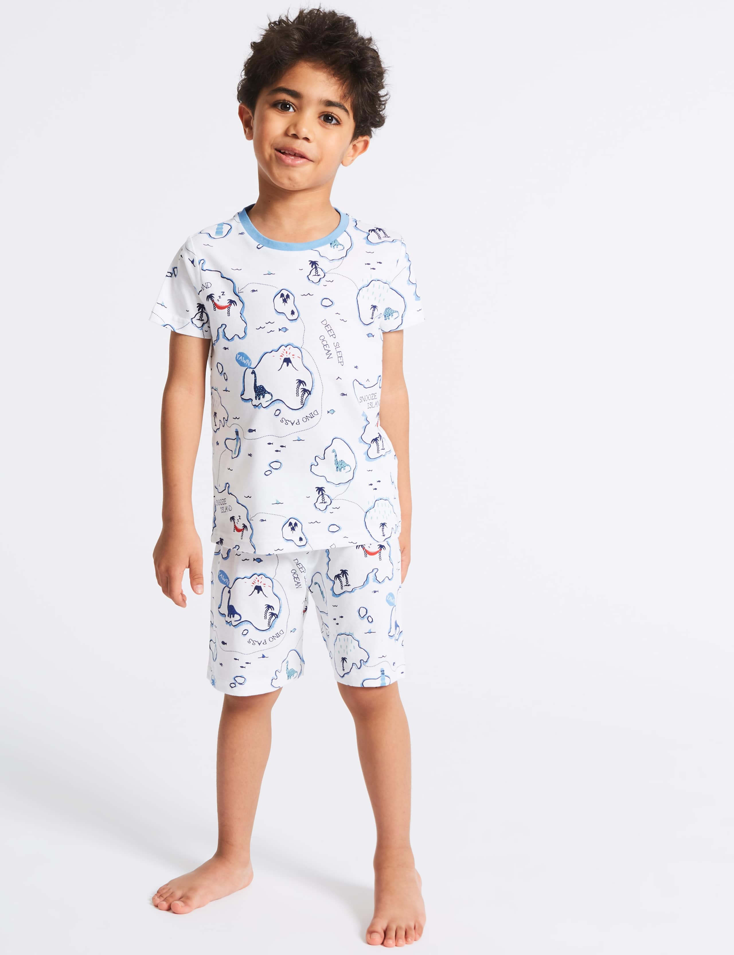 3 Pack Pure Cotton Pyjamas (1-7 Years) 4 of 7