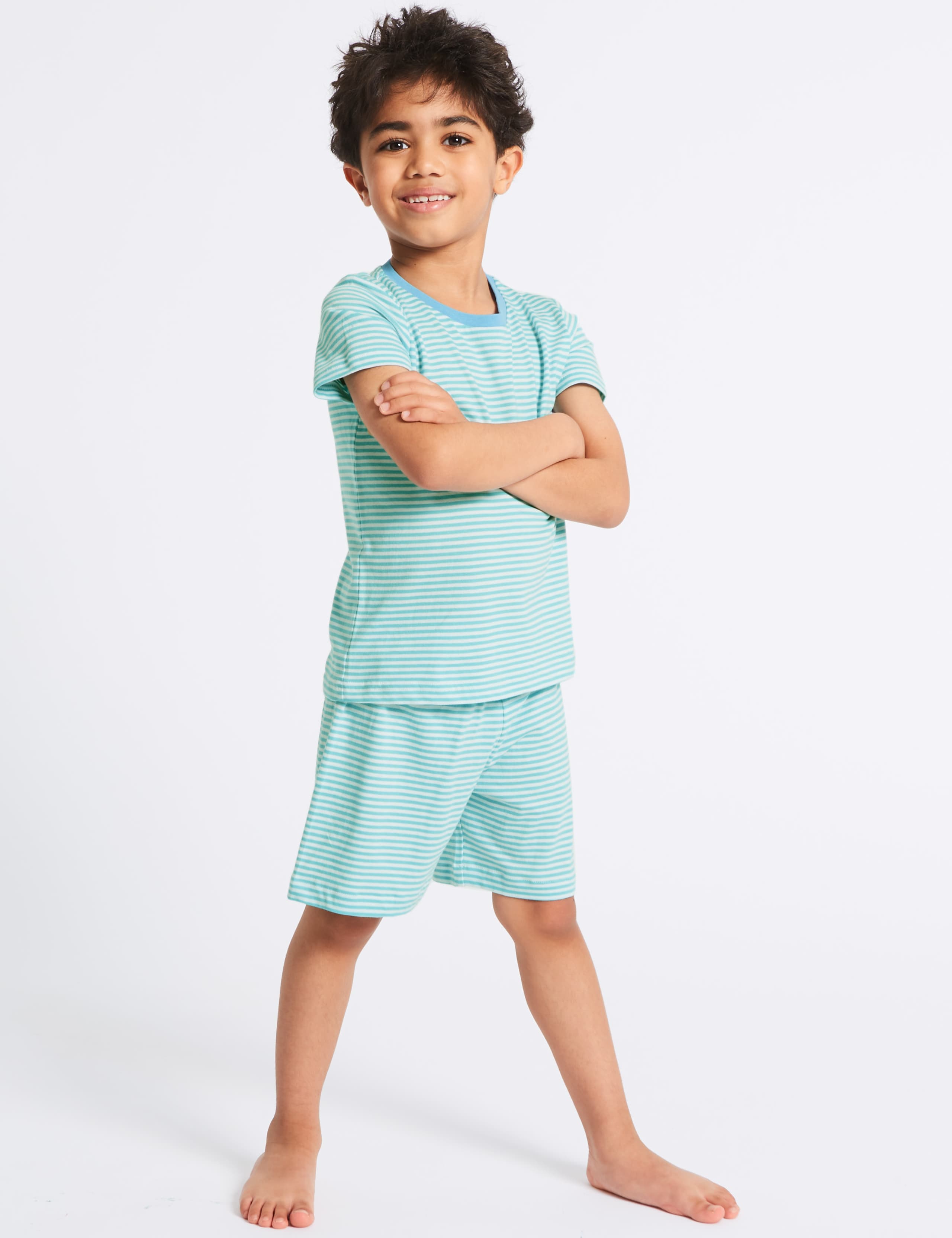 3 Pack Pure Cotton Pyjamas (1-7 Years) 5 of 7
