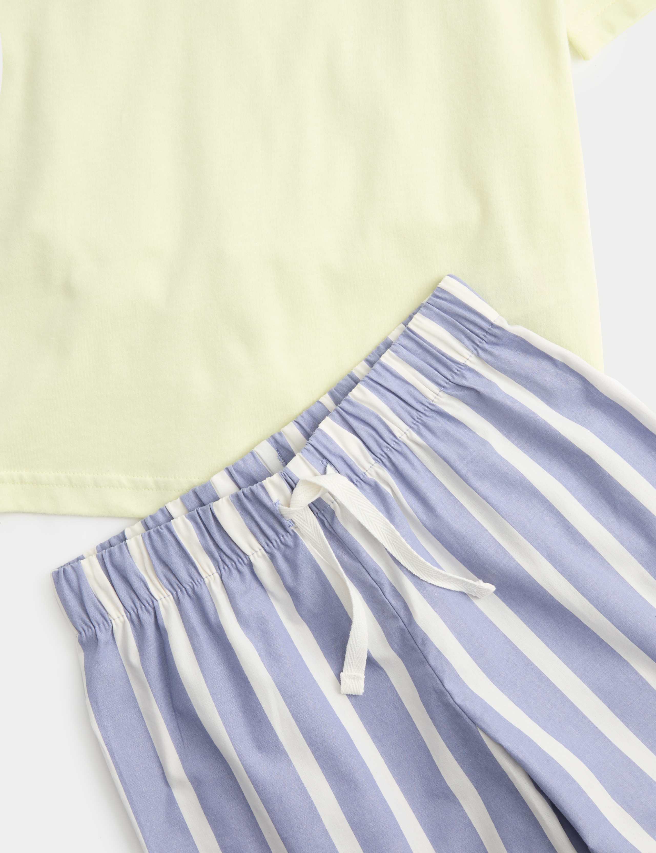 Pure Cotton Striped Pyjamas (1-8 Yrs) 2 of 2