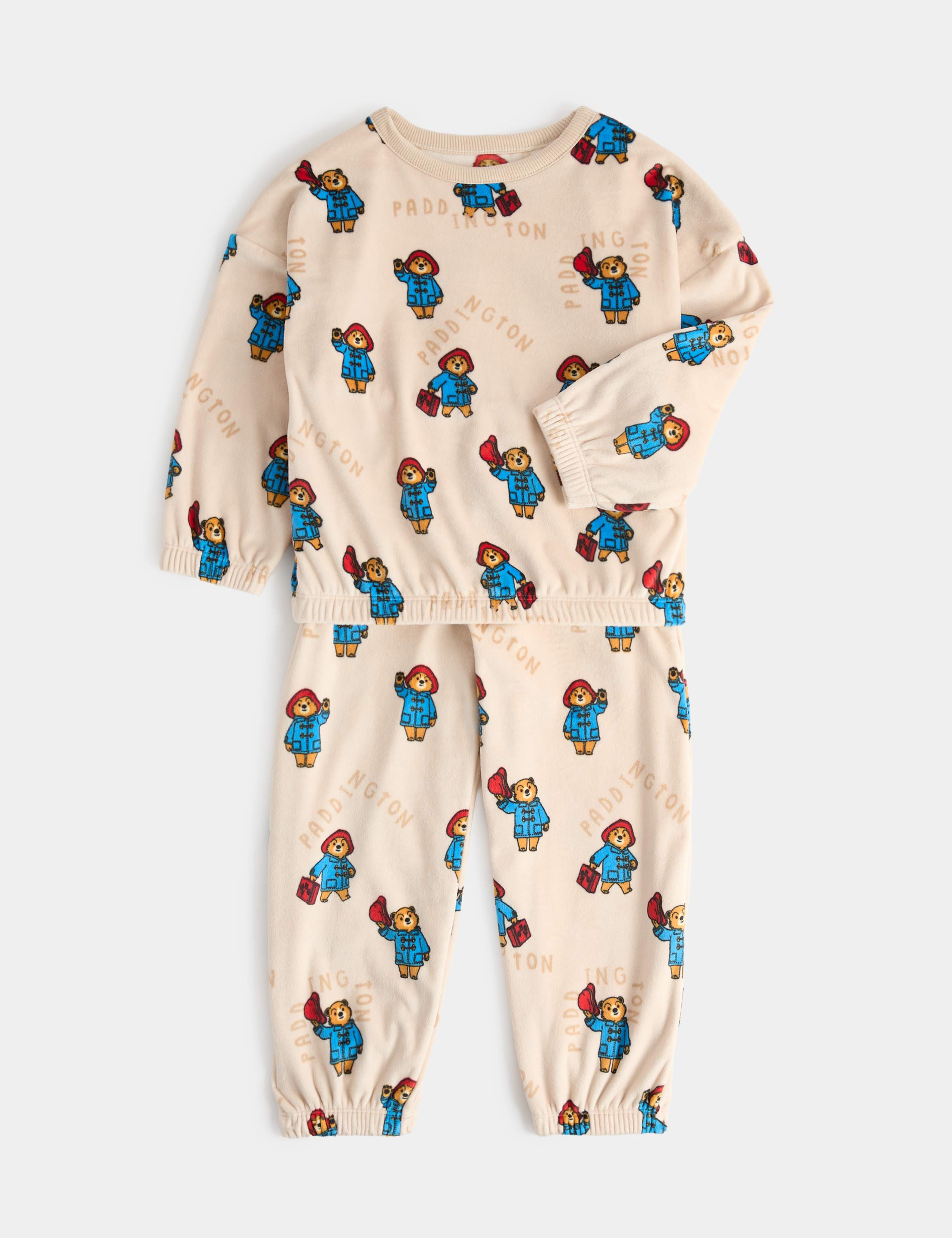 Paddington™ Velour Pyjamas (1-8 Yrs) 1 of 2