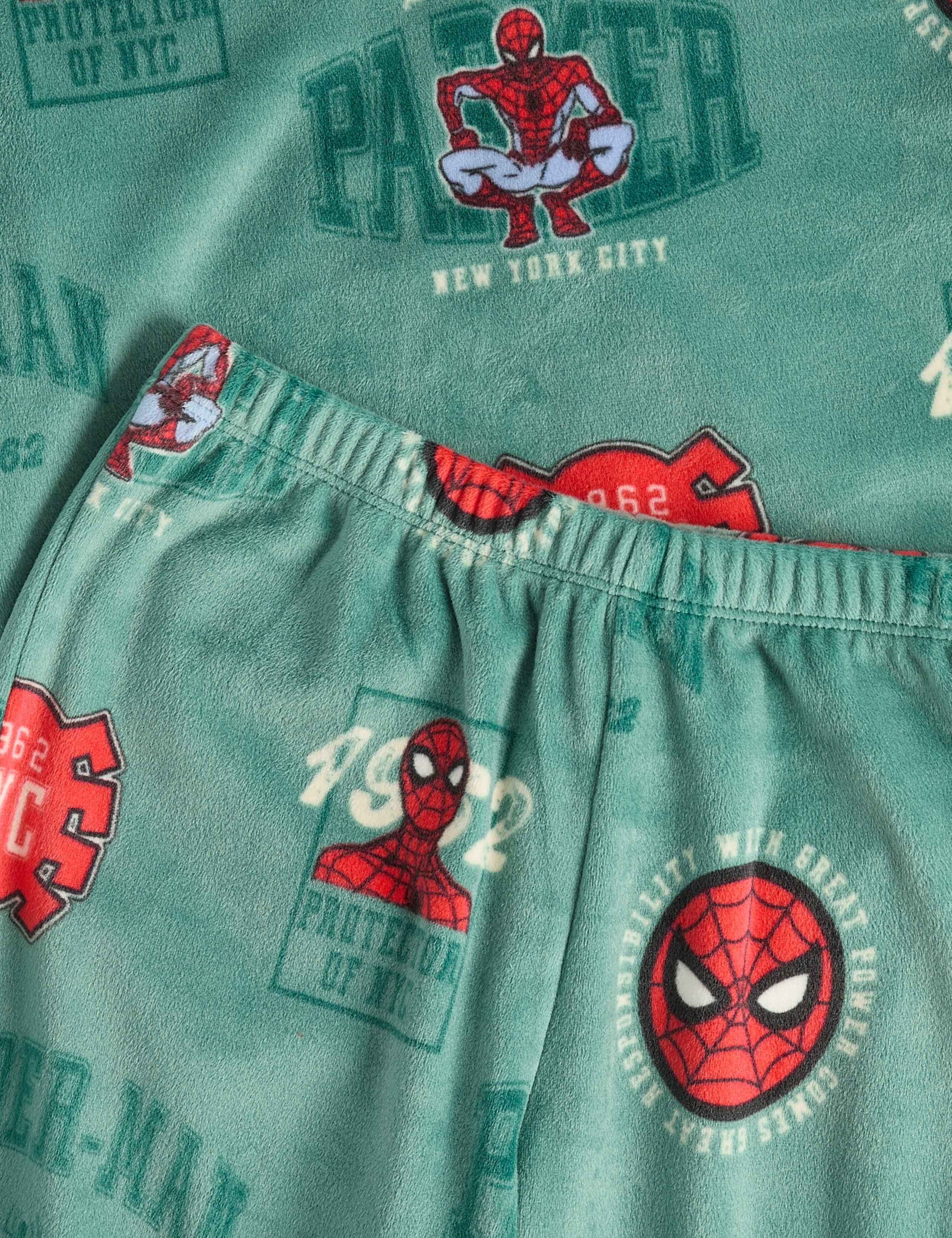 Spider-Man™ Velour Pyjamas (1-8 Yrs) 2 of 2