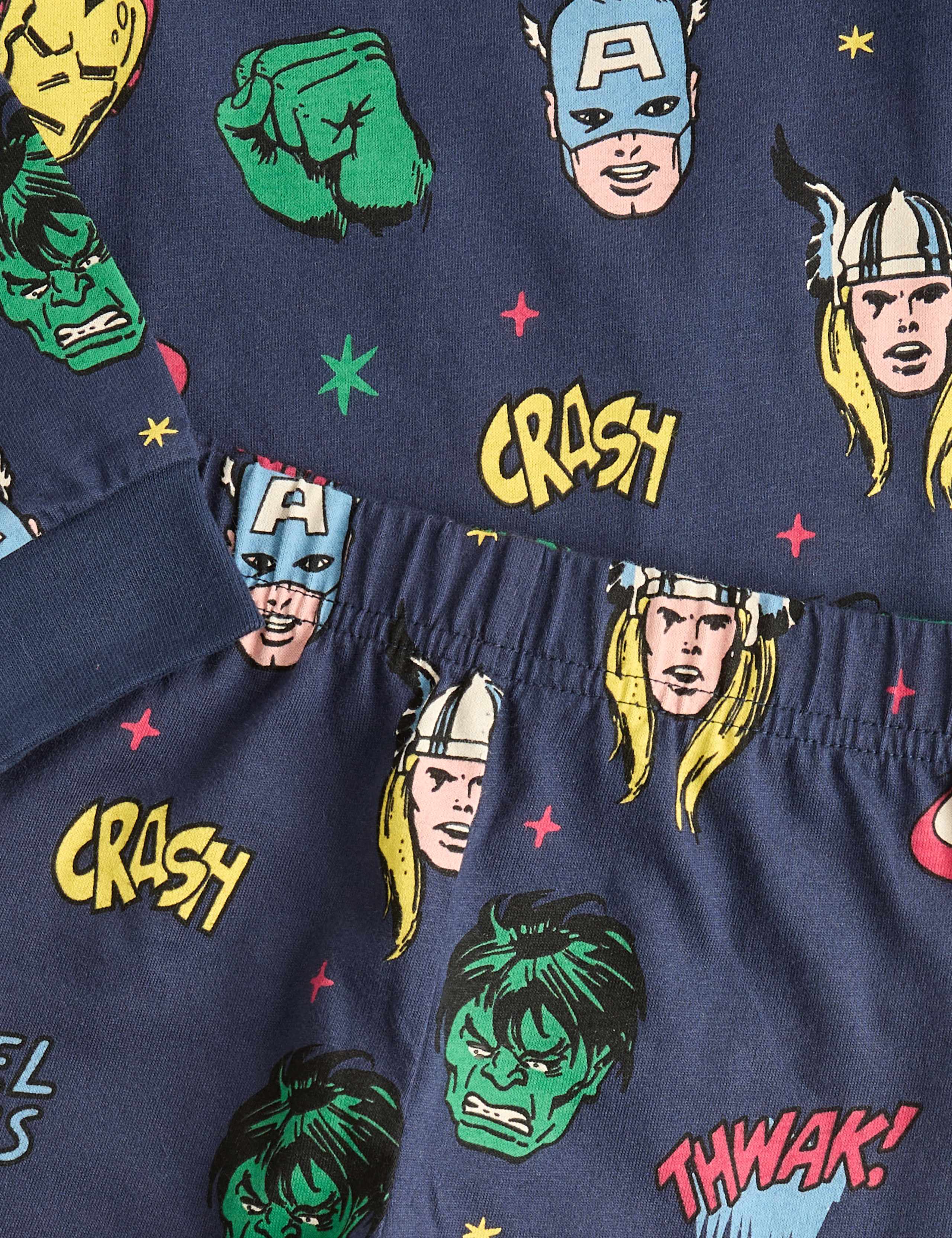 Kids' Marvel™ Pyjamas (3-12 Yrs) 2 of 2
