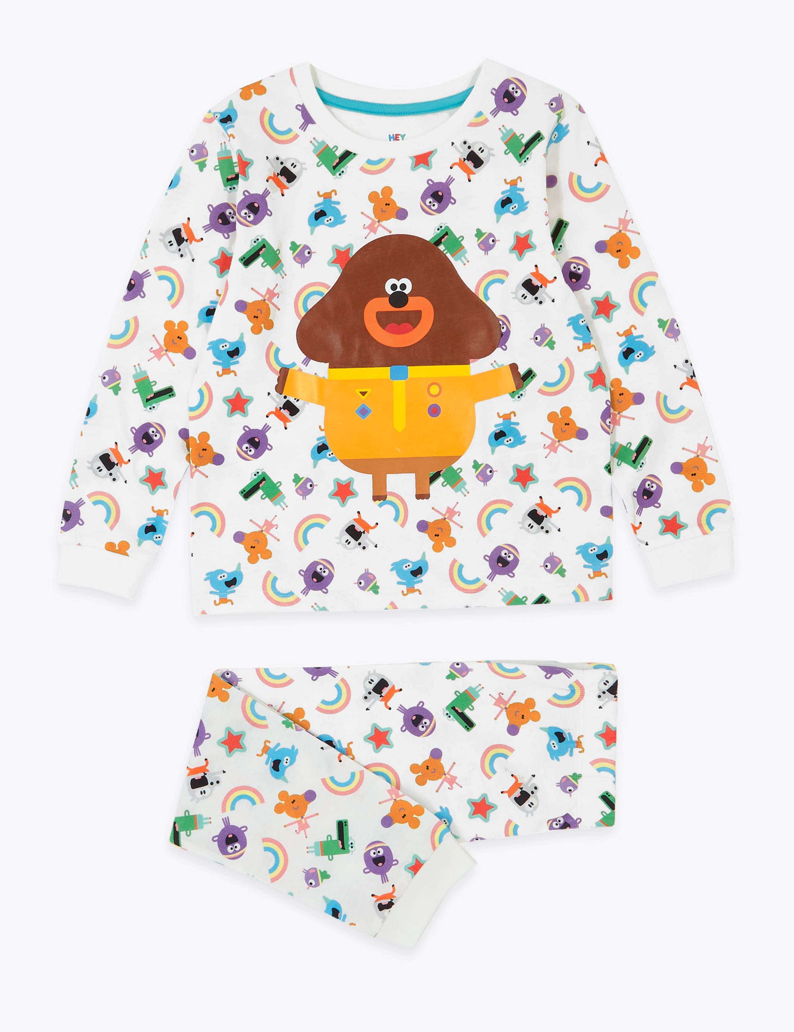 Pure Cotton Hey Duggee™ Pyjama Set (1-7 Yrs) 2 of 4