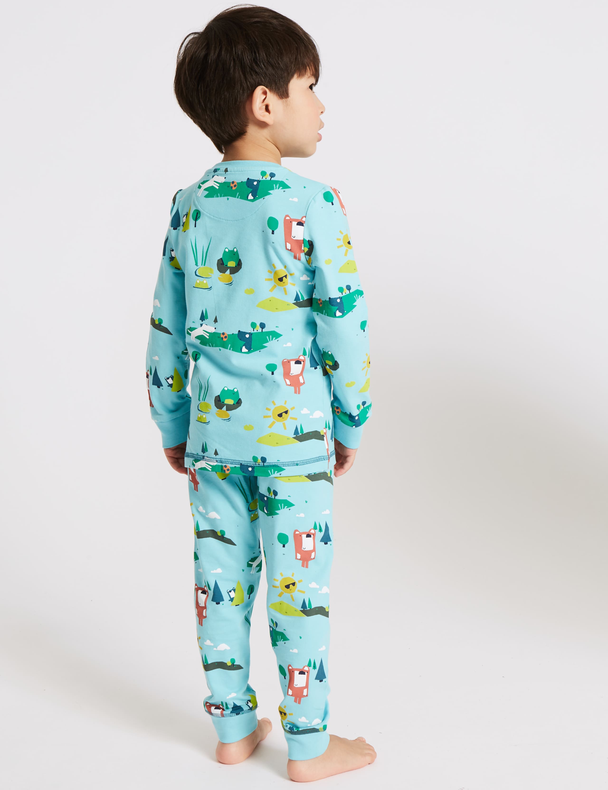 2 Pack Printed Pyjamas (1-7 Years) 4 of 7
