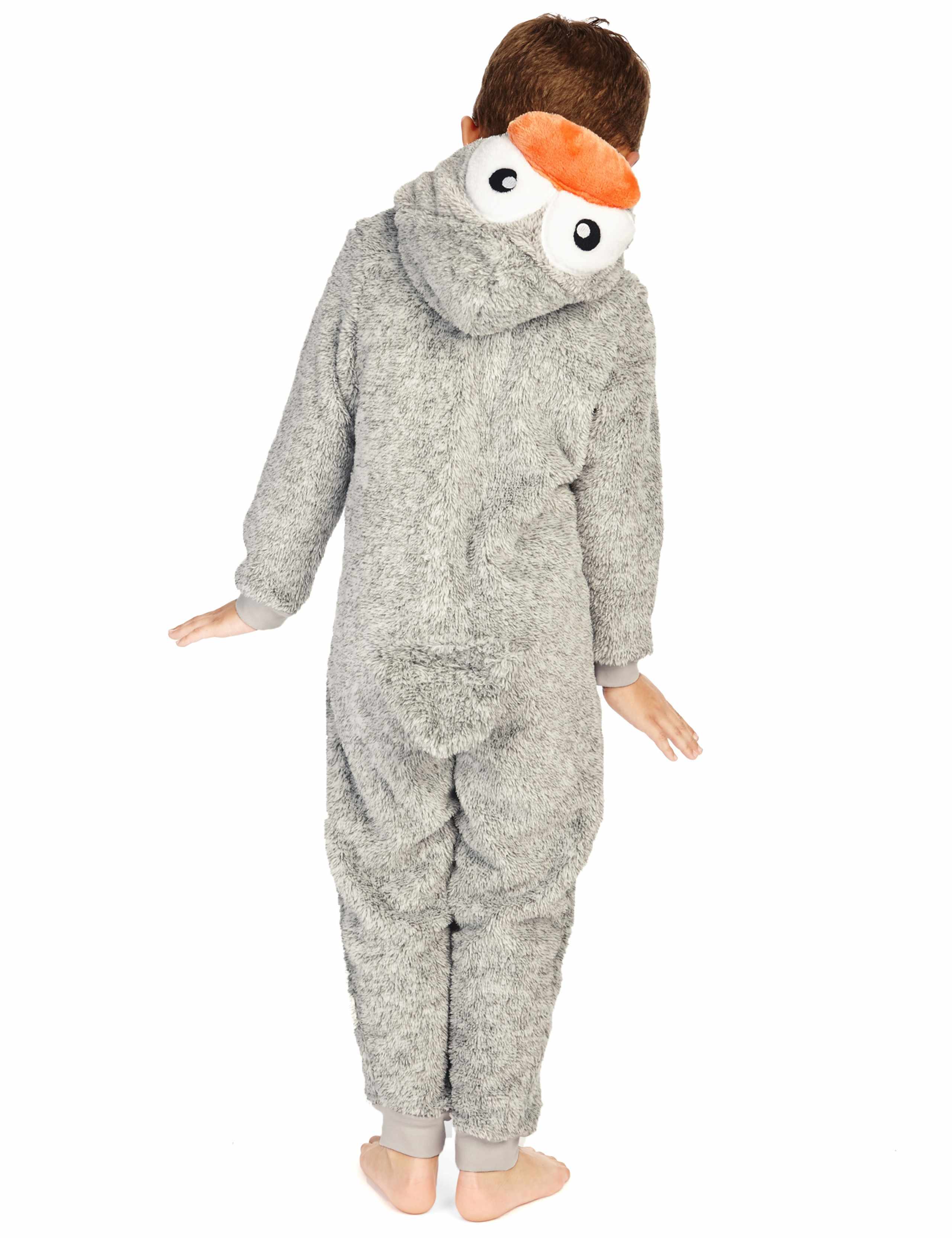 Anti Bobble Fleece Penguin Hooded All-in-One (1-8 Years) 3 of 6