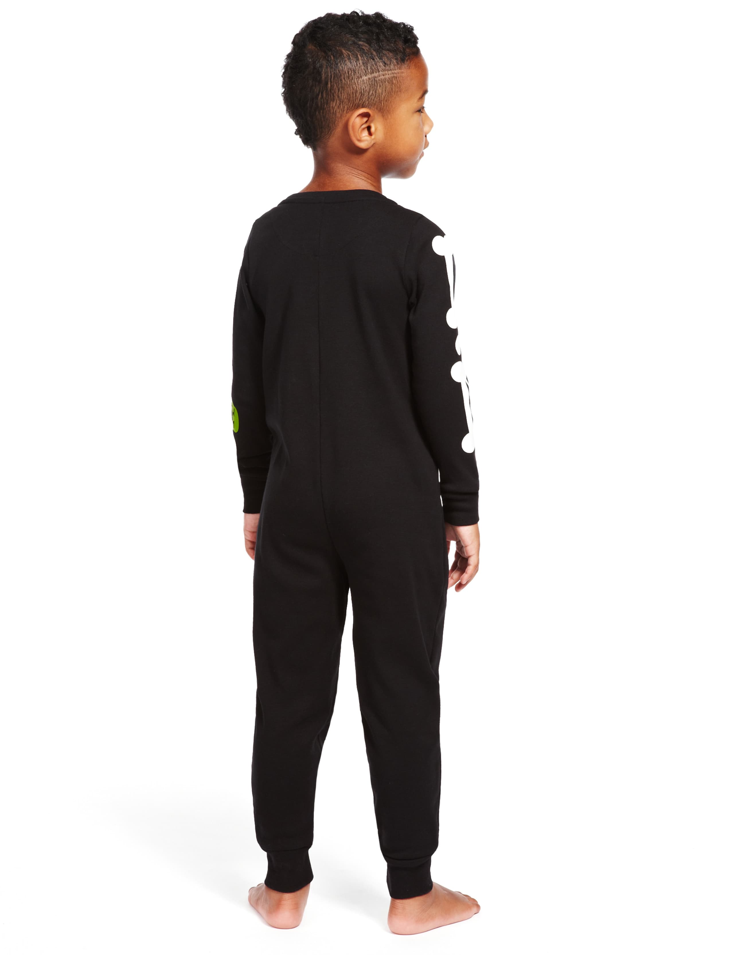 Pure Cotton Soft & Cosy Skeleton Onesie 4 of 4