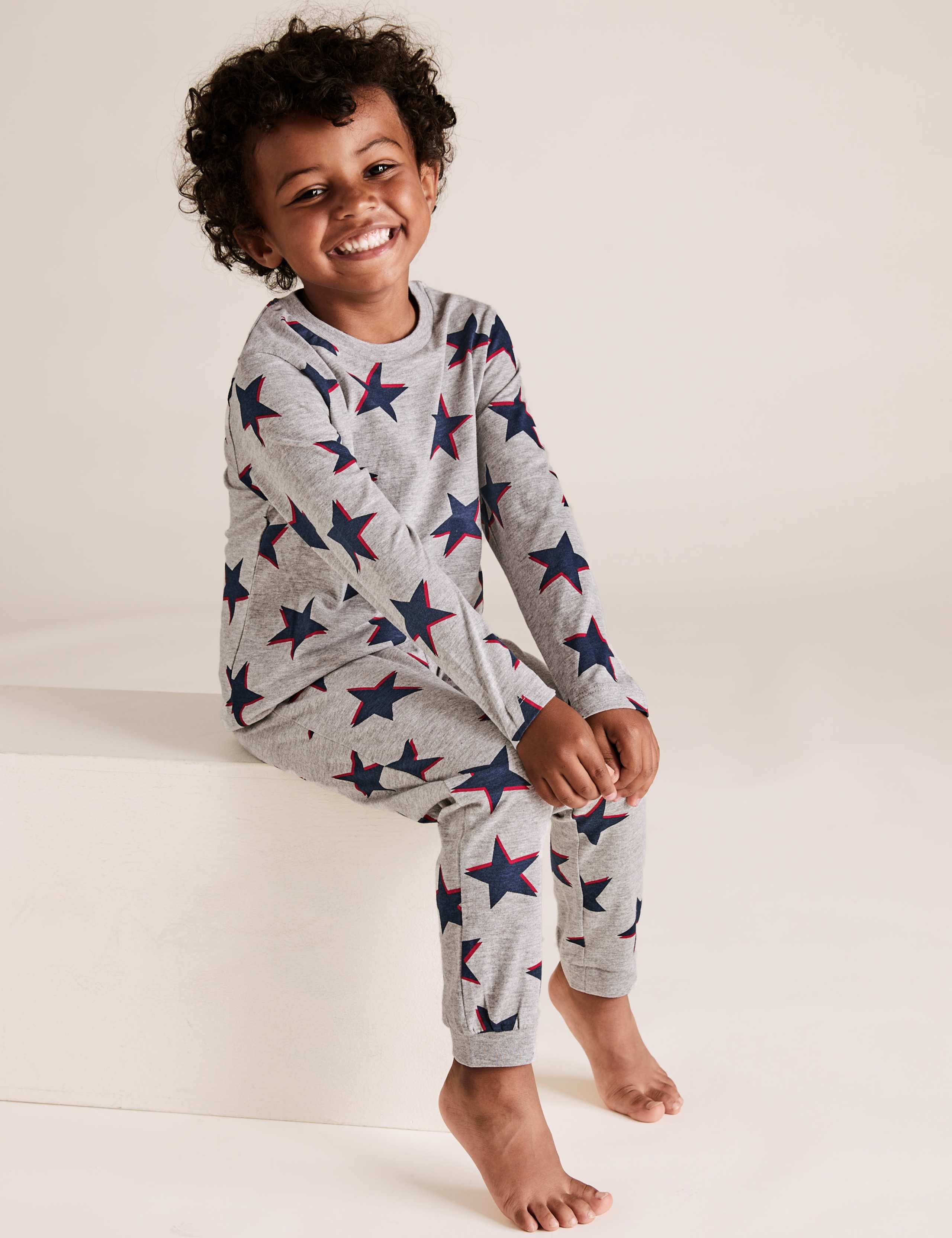 3 Pack Applique Rocket Pyjama Sets (1-7 Yrs) 3 of 7