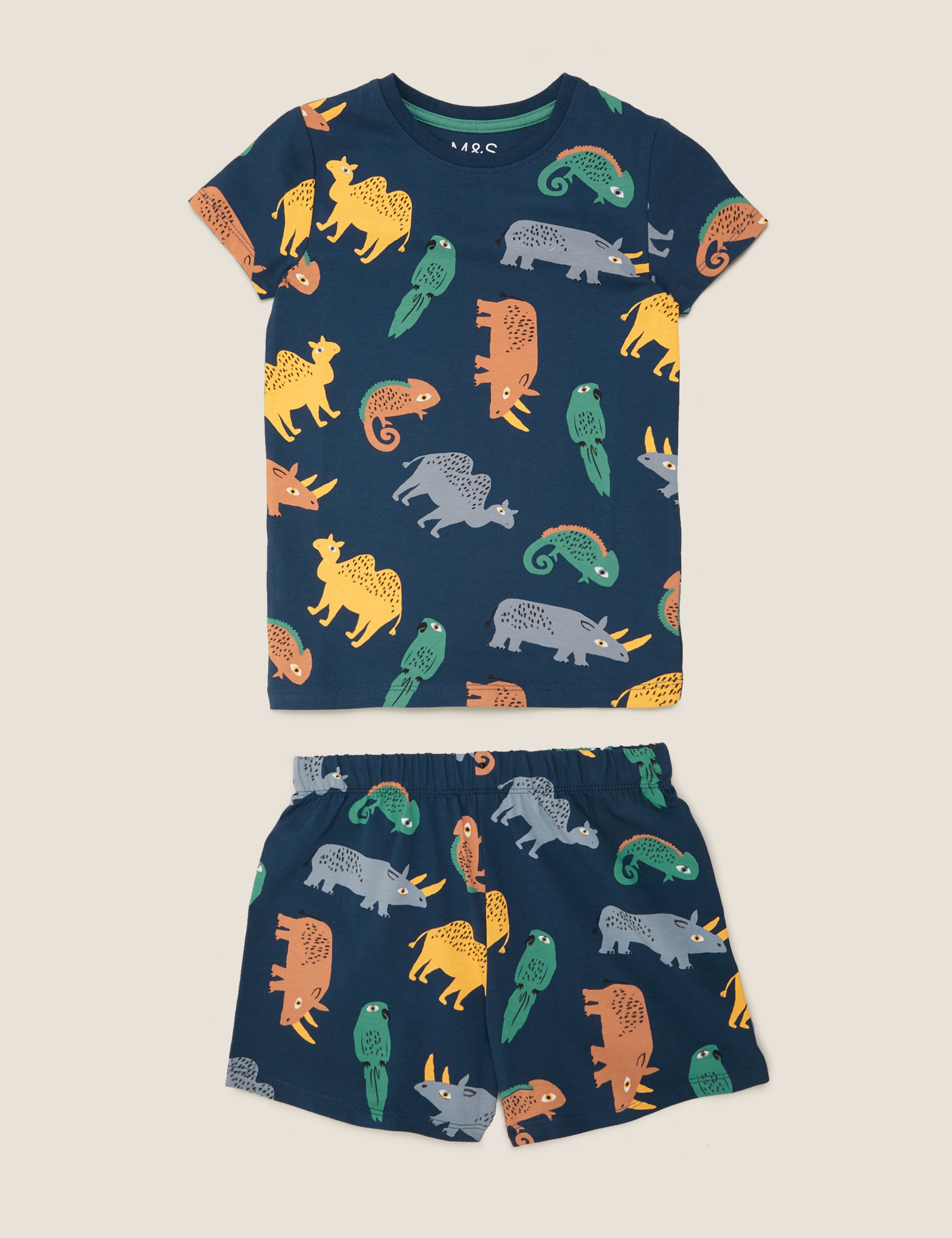 Cotton Animal Short Pyjama Set (1-7 Yrs) 2 of 4