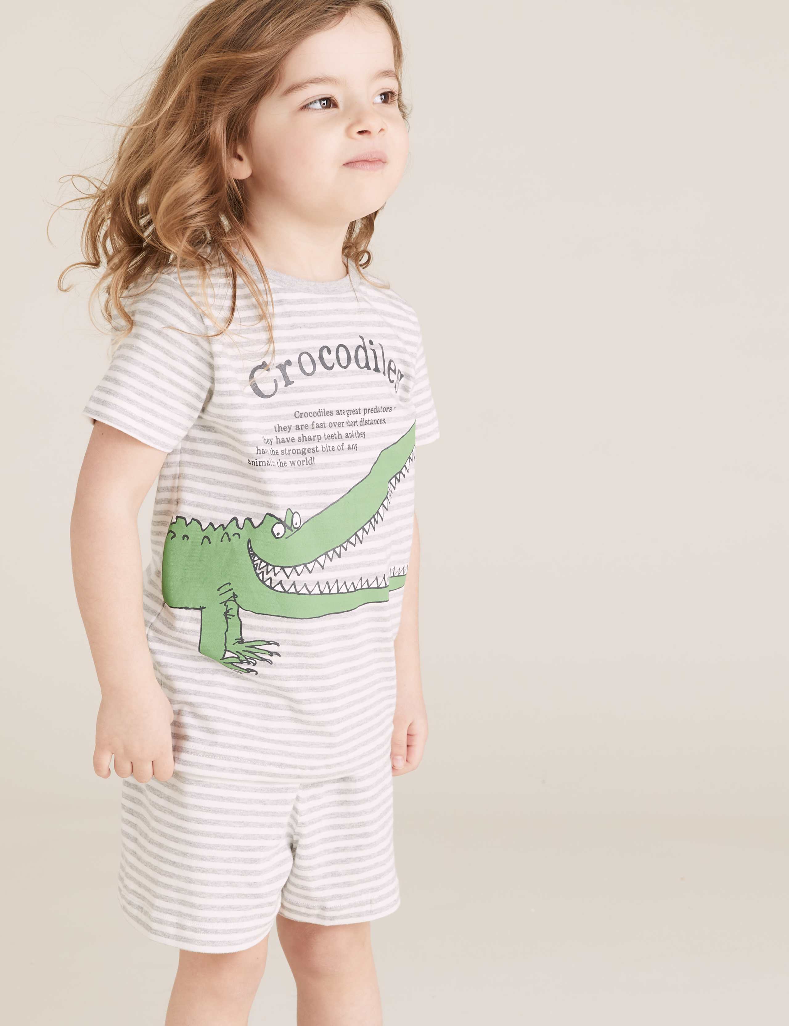 Roald Dahl™ & NHM™ Crocodile Pyjama Set (1-10 Yrs) 4 of 6