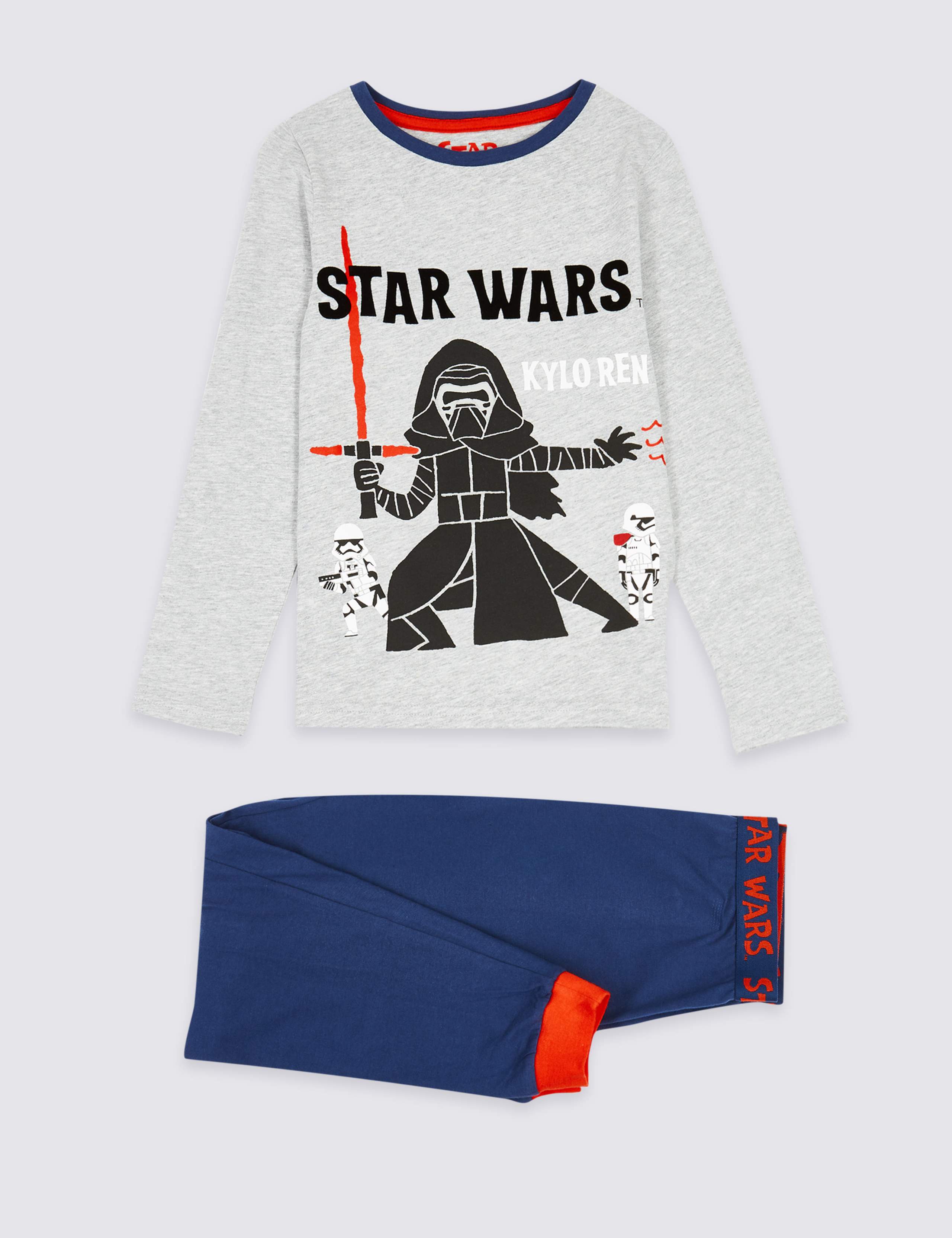 Pure Cotton Star Wars™ Pyjamas (1-8 Years) 1 of 4