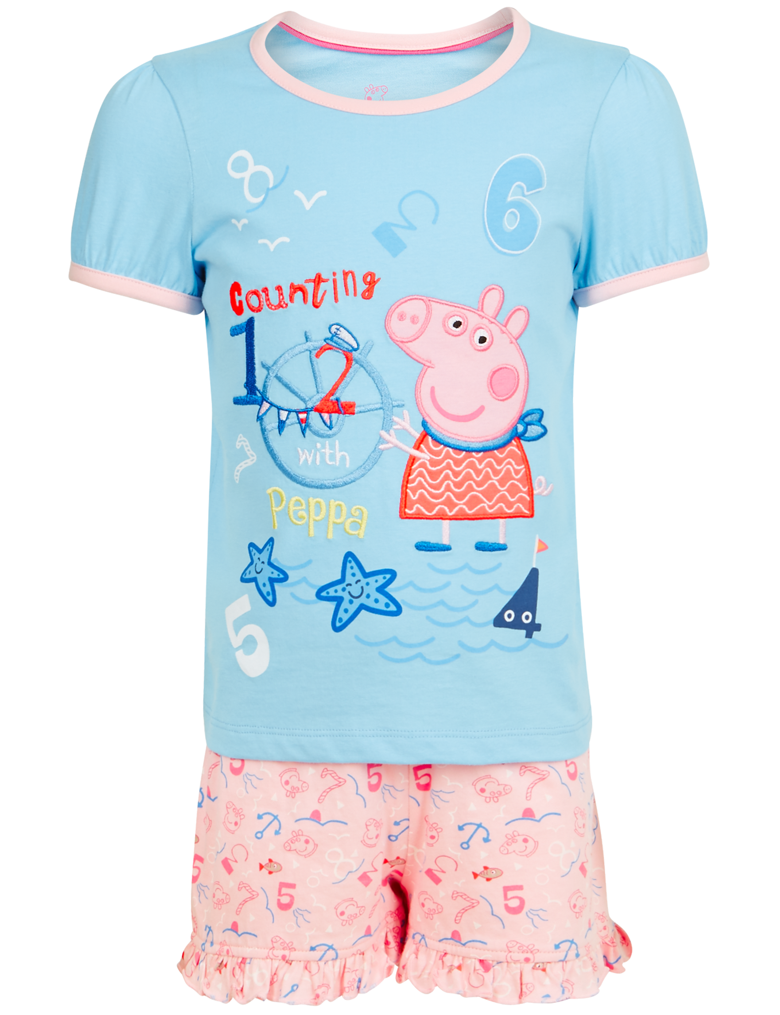 Peppa Pig™ Pure Cotton Short Pyjamas (1-7 Years) 5 of 6