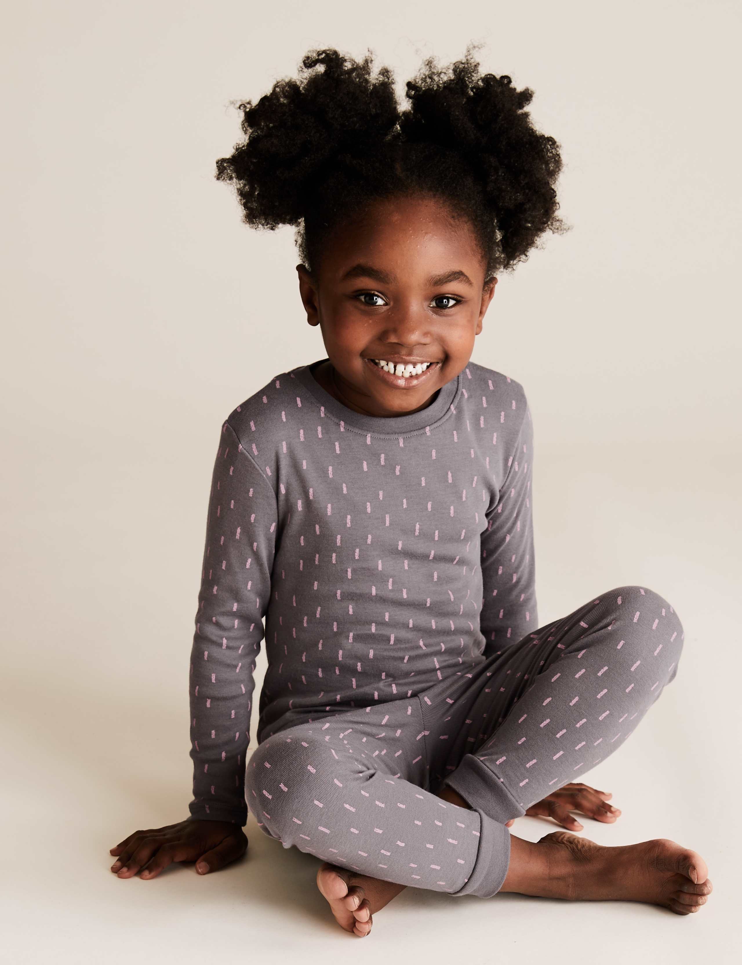 3pk Pure Cotton Dog Print Pyjama Sets (1-7 Yrs) 2 of 5