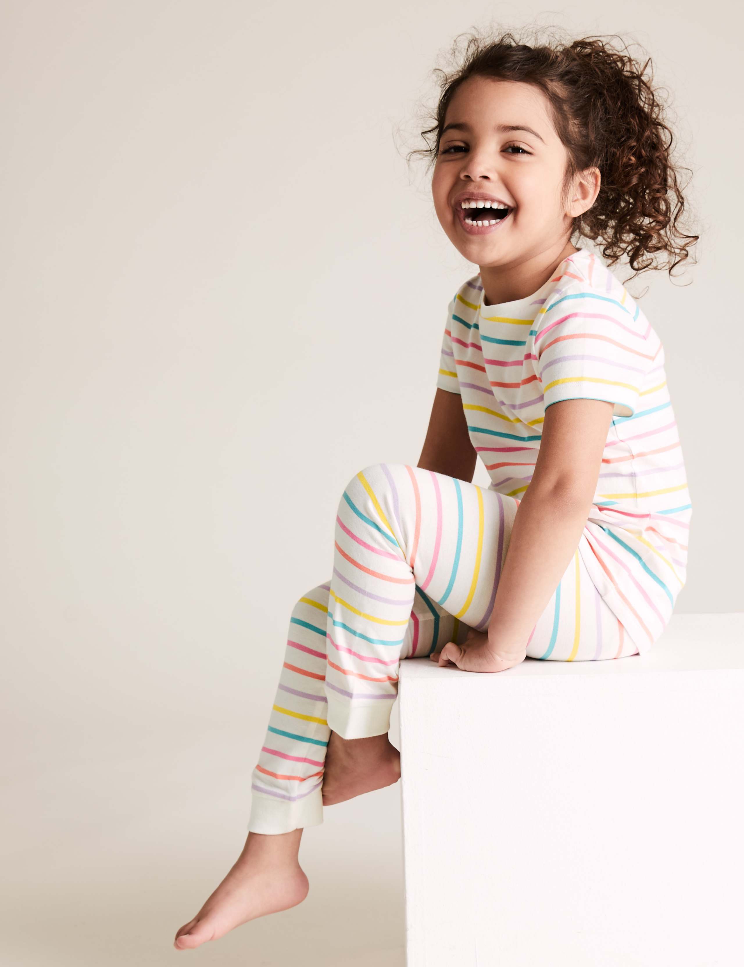 3pk Pure Cotton Unicorn Pyjama Sets (1-7 Yrs) 3 of 6