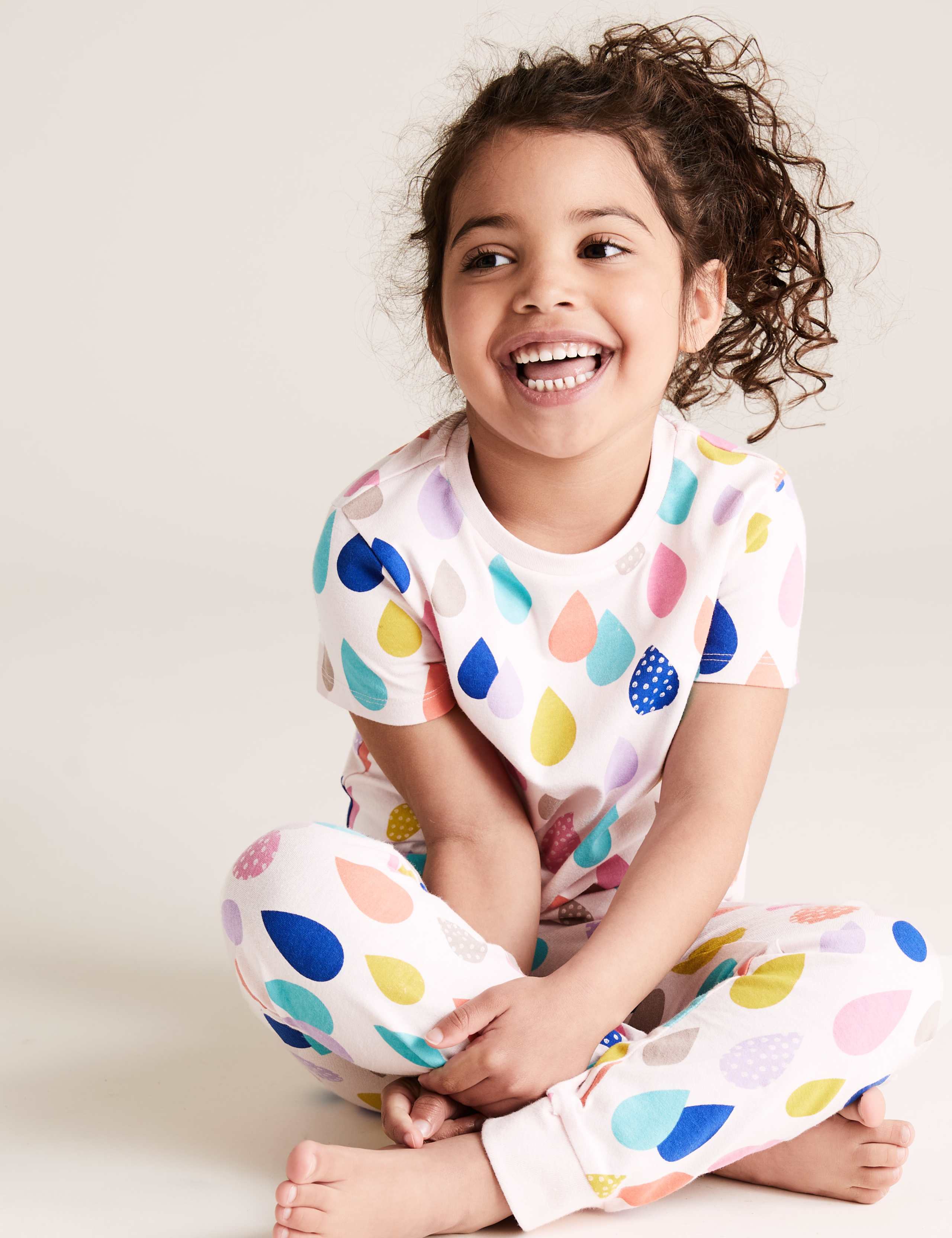 3 Pack Pure Cotton Unicorn Pyjama Sets (1-7 Yrs) 2 of 6