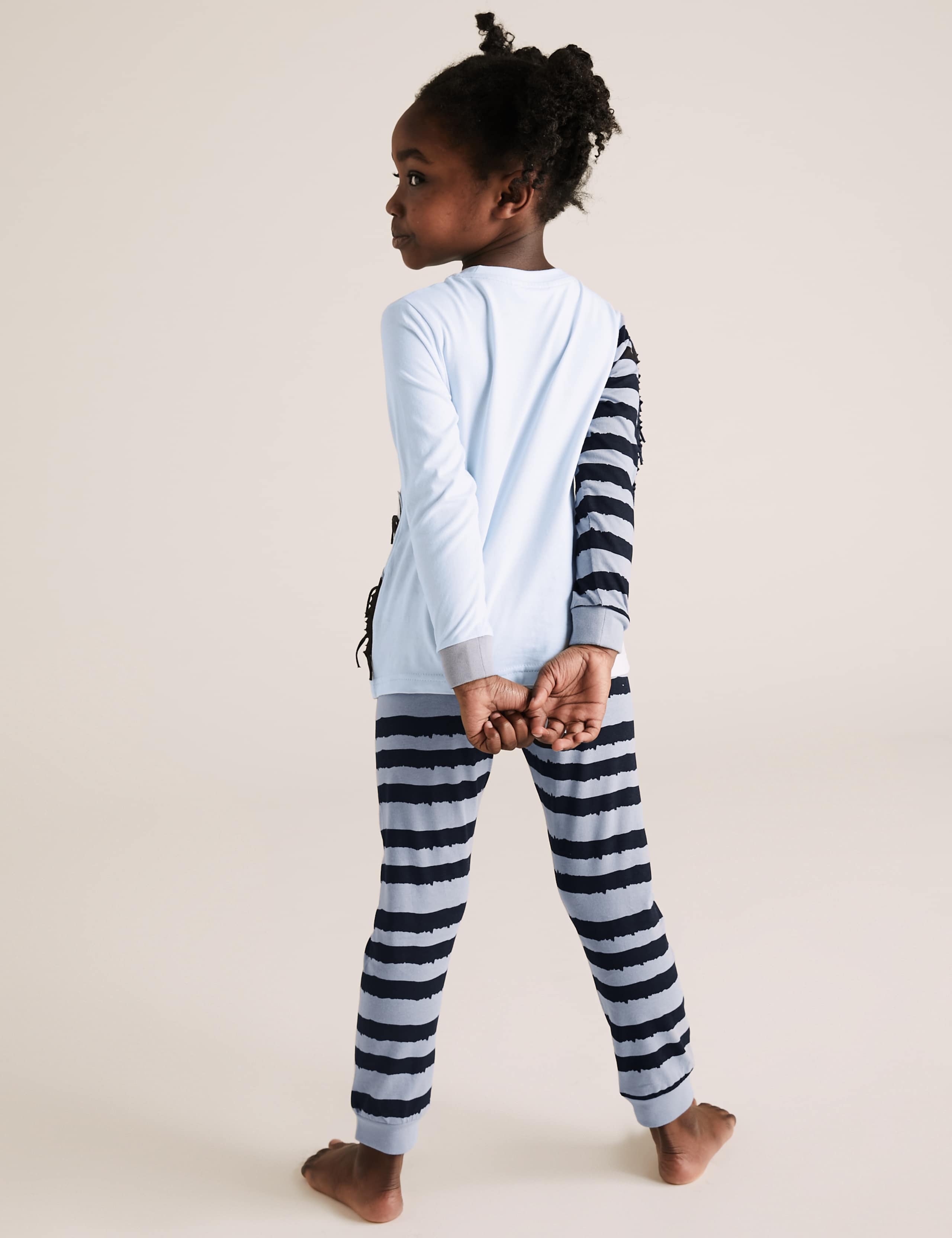 Pure Cotton Zebra Pyjama Set (1-7 Yrs) 3 of 4
