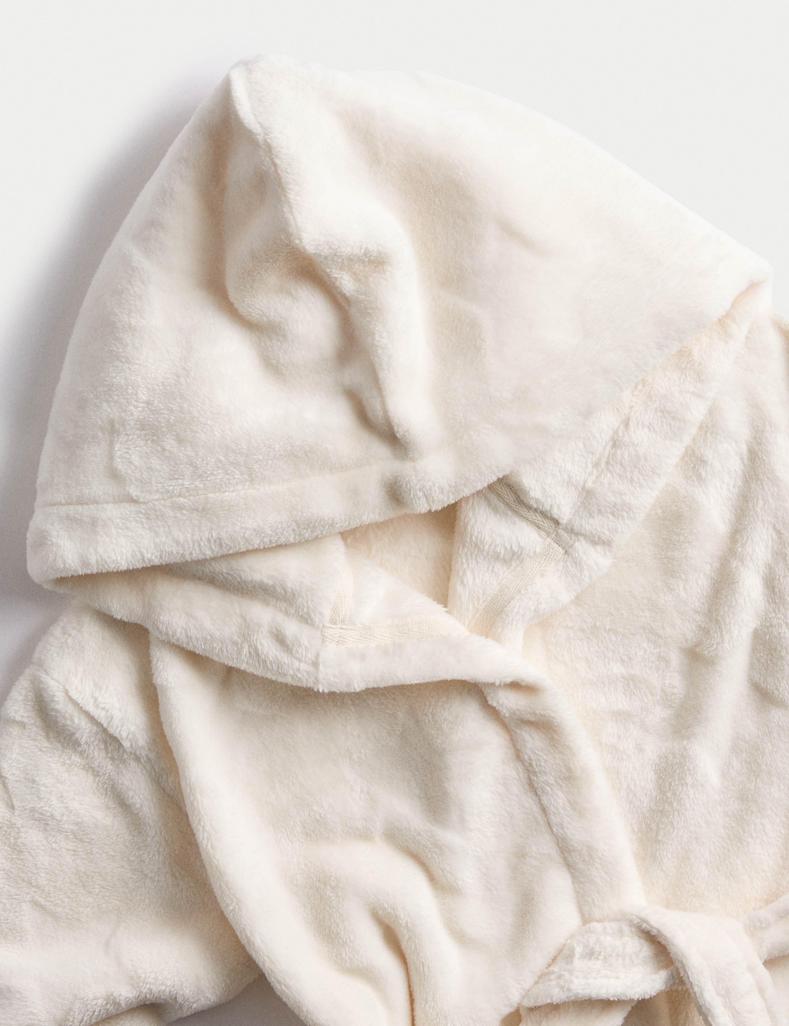 Fleece Hooded Robe (1-16 Yrs) 2 of 2
